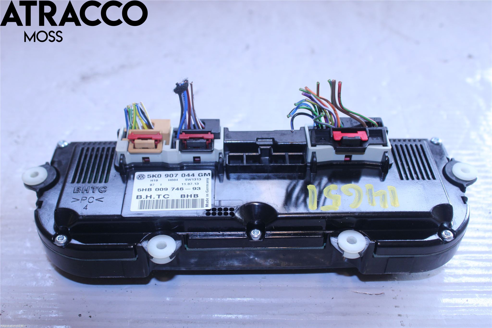 Volkswagen VW TIGUAN 07-16 Varme Ac Betjening-Display