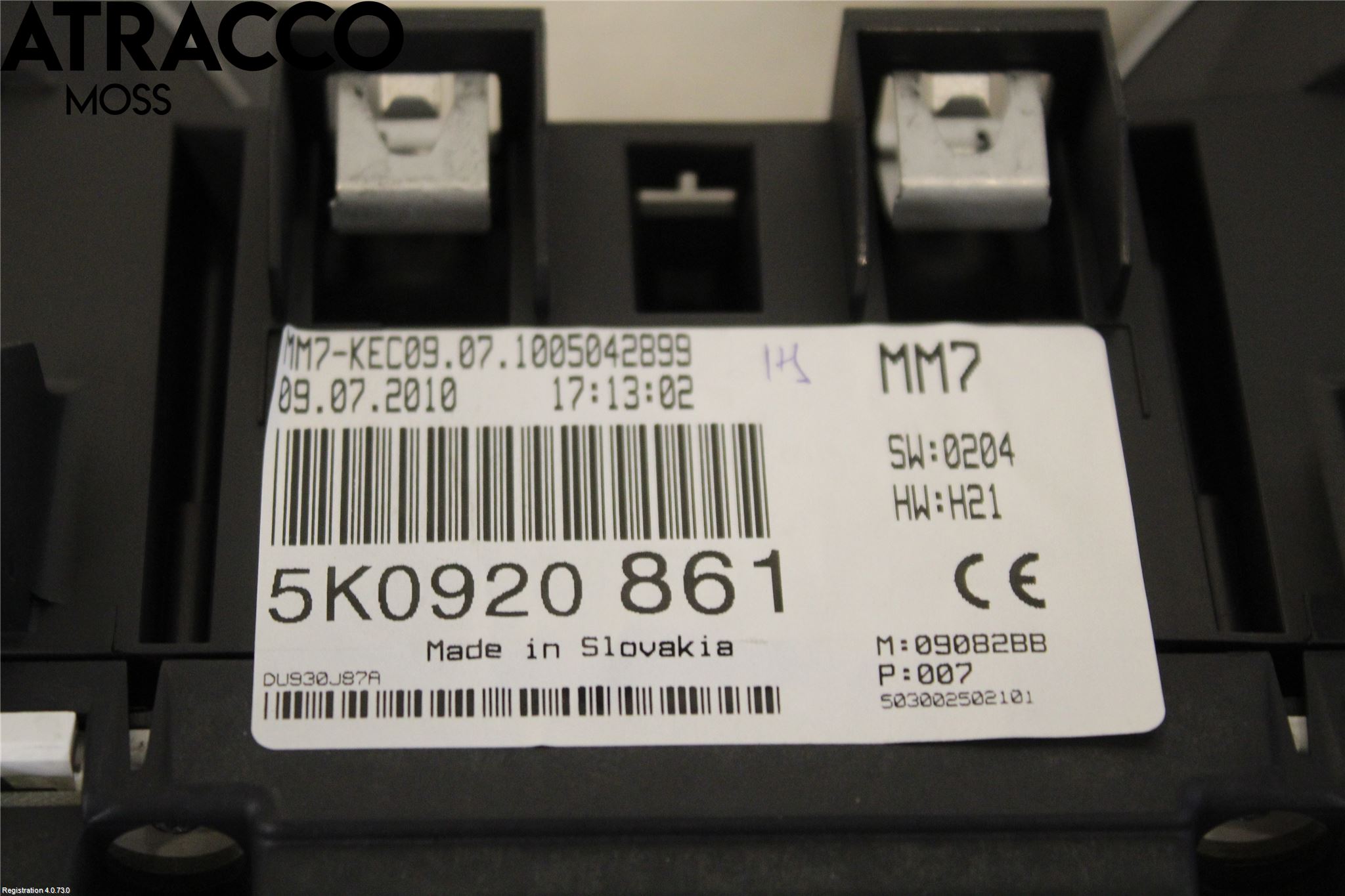 Volkswagen VW GOLF VI 09-13 Instr Kombinert