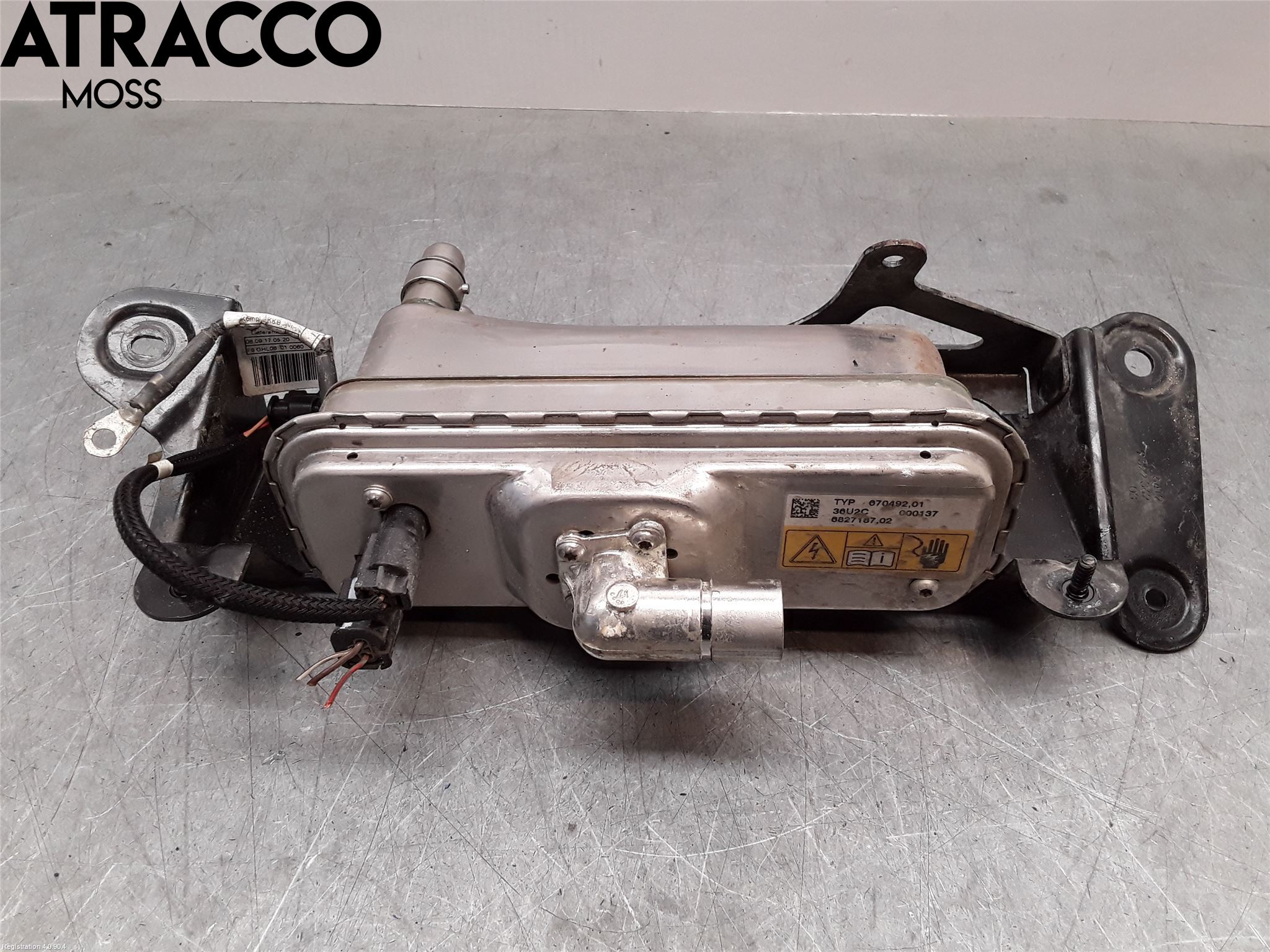 BMW X5 F15 13-18 Varmeapparat Register Komplett