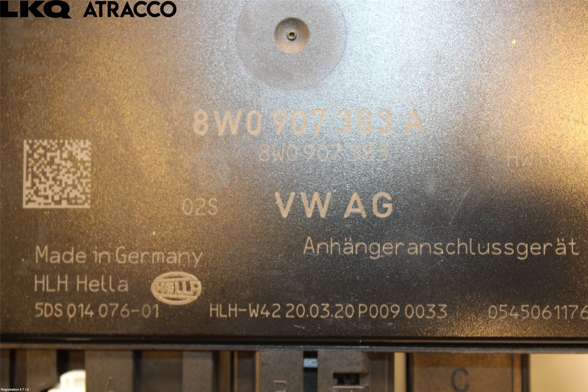 Audi E-TRON, S GE 19- Styreenhet Tilhengerfeste