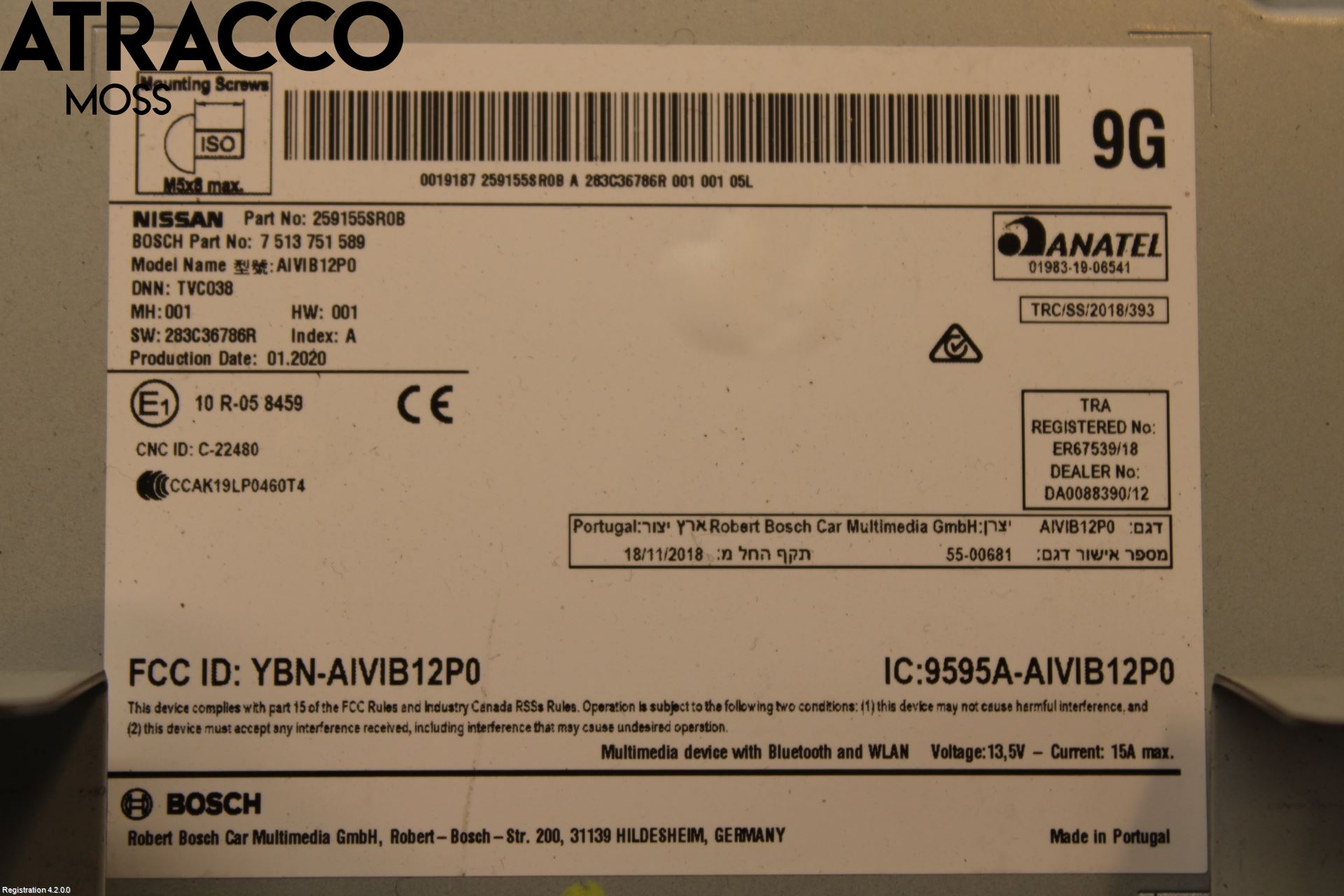 Nissan LEAF 18- Gps Navigator