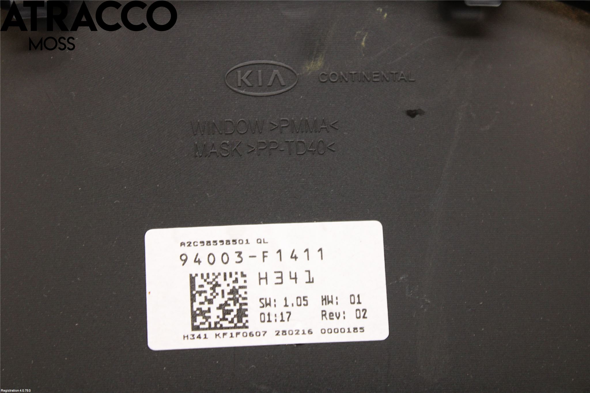 Kia SPORTAGE (QL) 16-21 Instr Kombinert