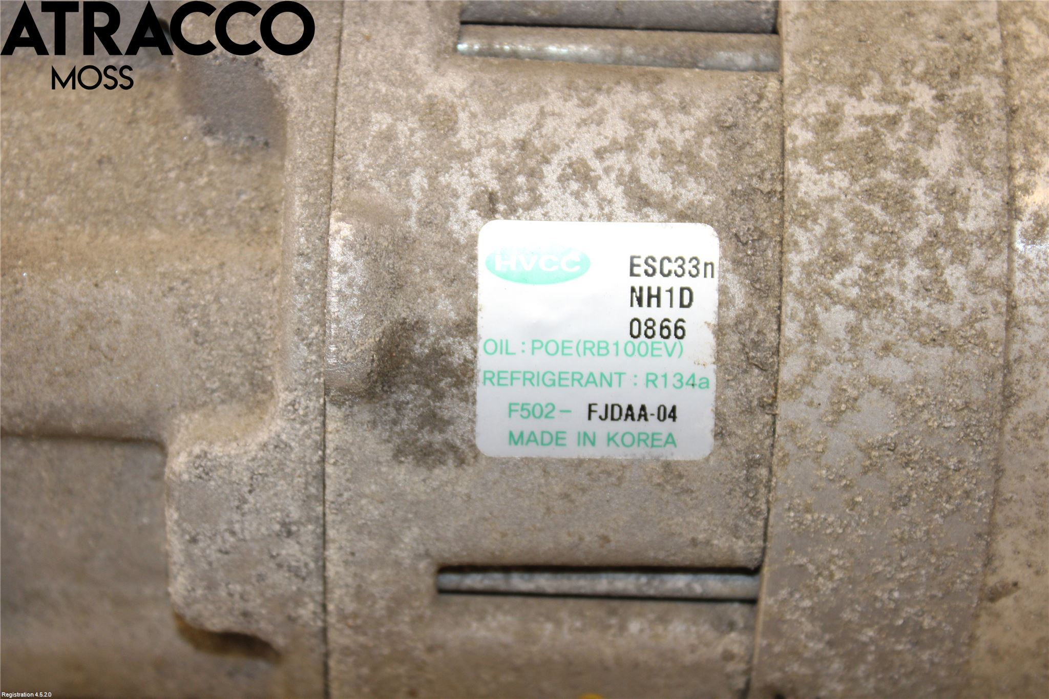 Kia SOUL 09- Varme Ac Kompressor