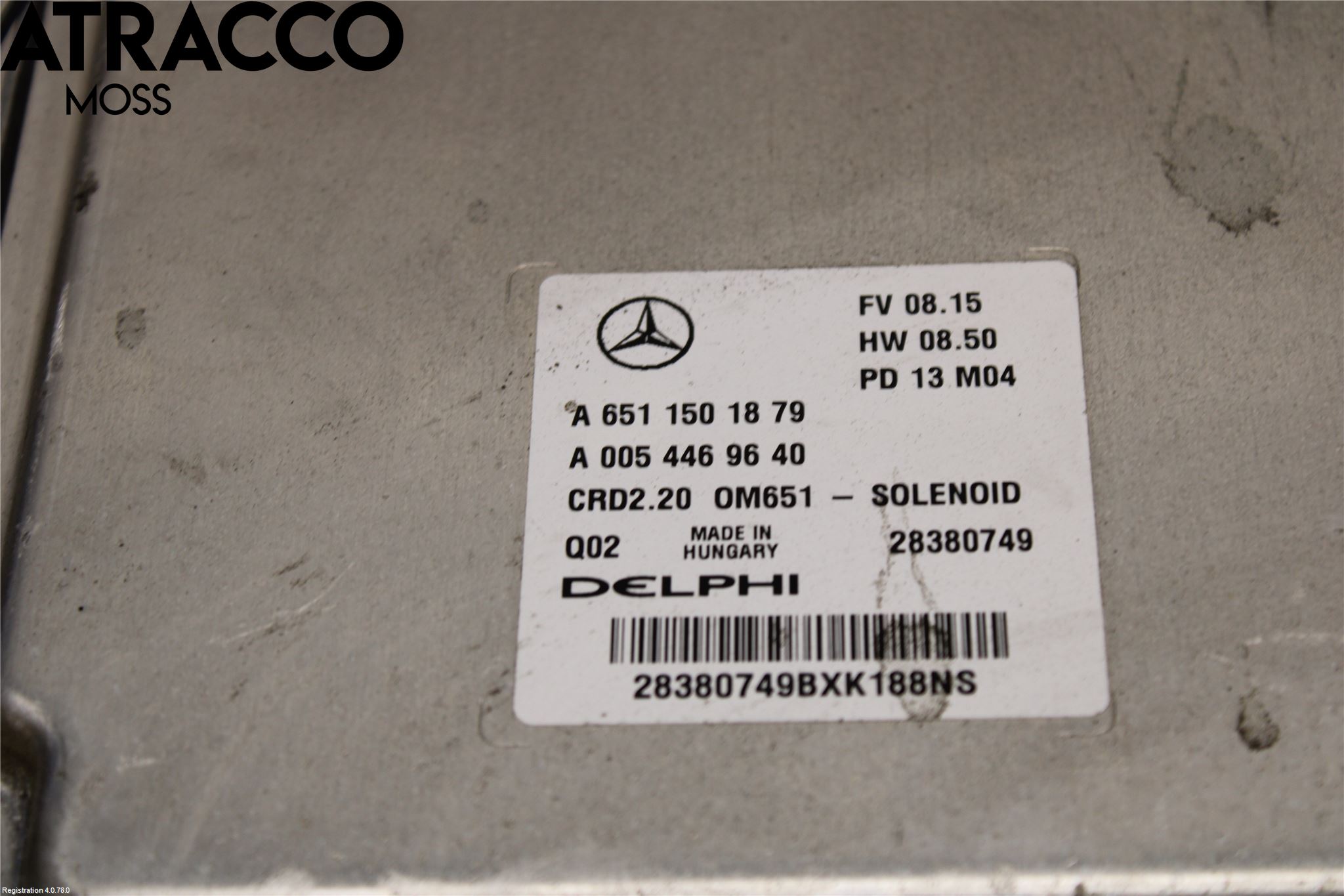 Mercedes-Benz MB VITO/VIANO (W639) 04-14 Styreenhet Innsprøytning