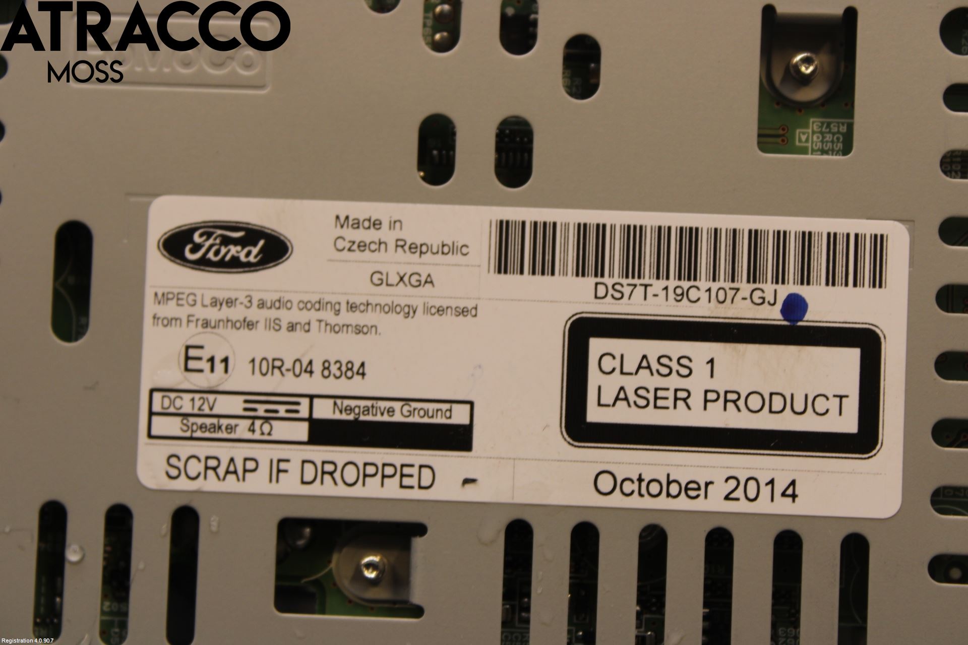 Ford MONDEO 15-22 Stereo Radio Med Cd