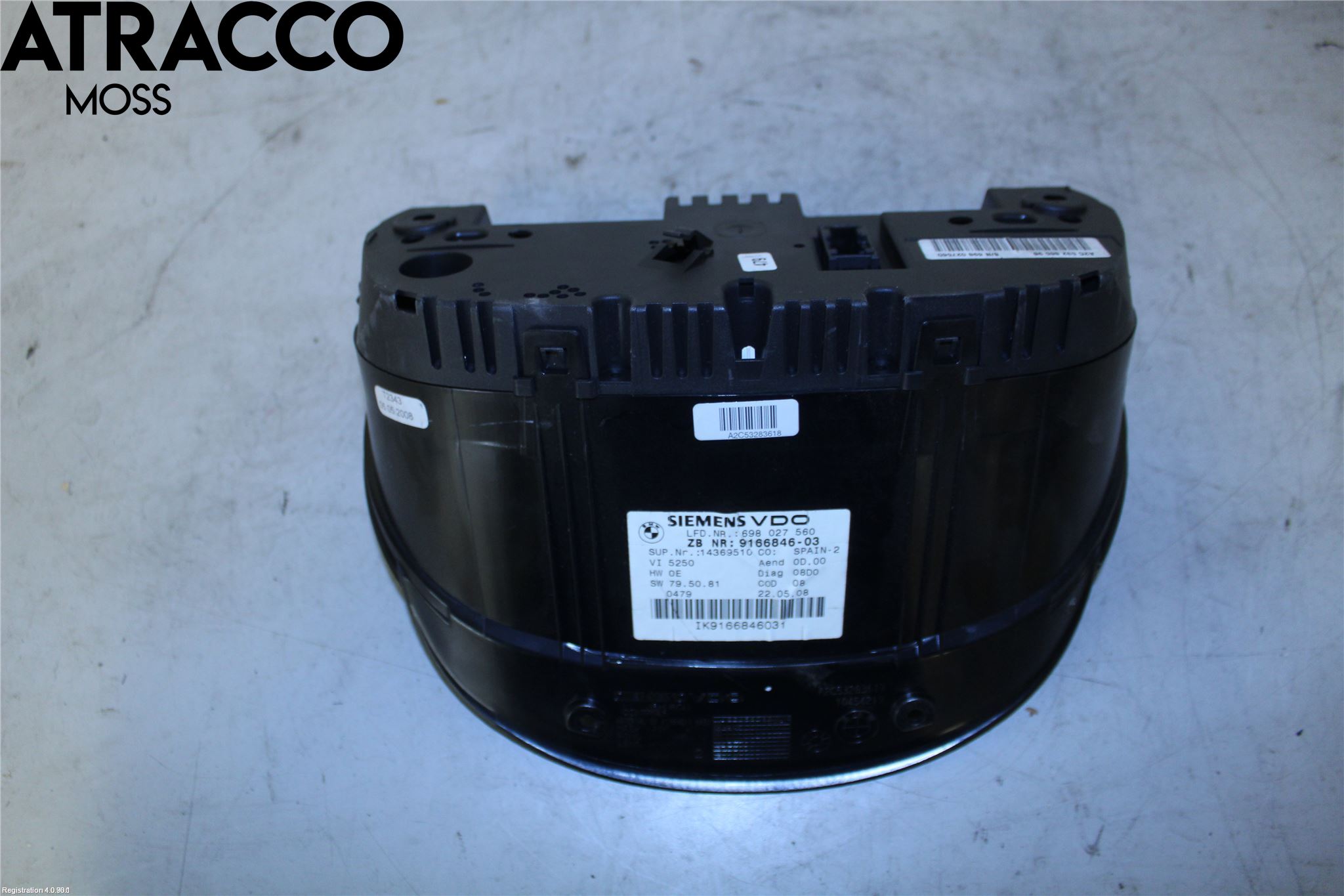 BMW 3 E90/91 SED/TOU 05-12 Instr Speedometer