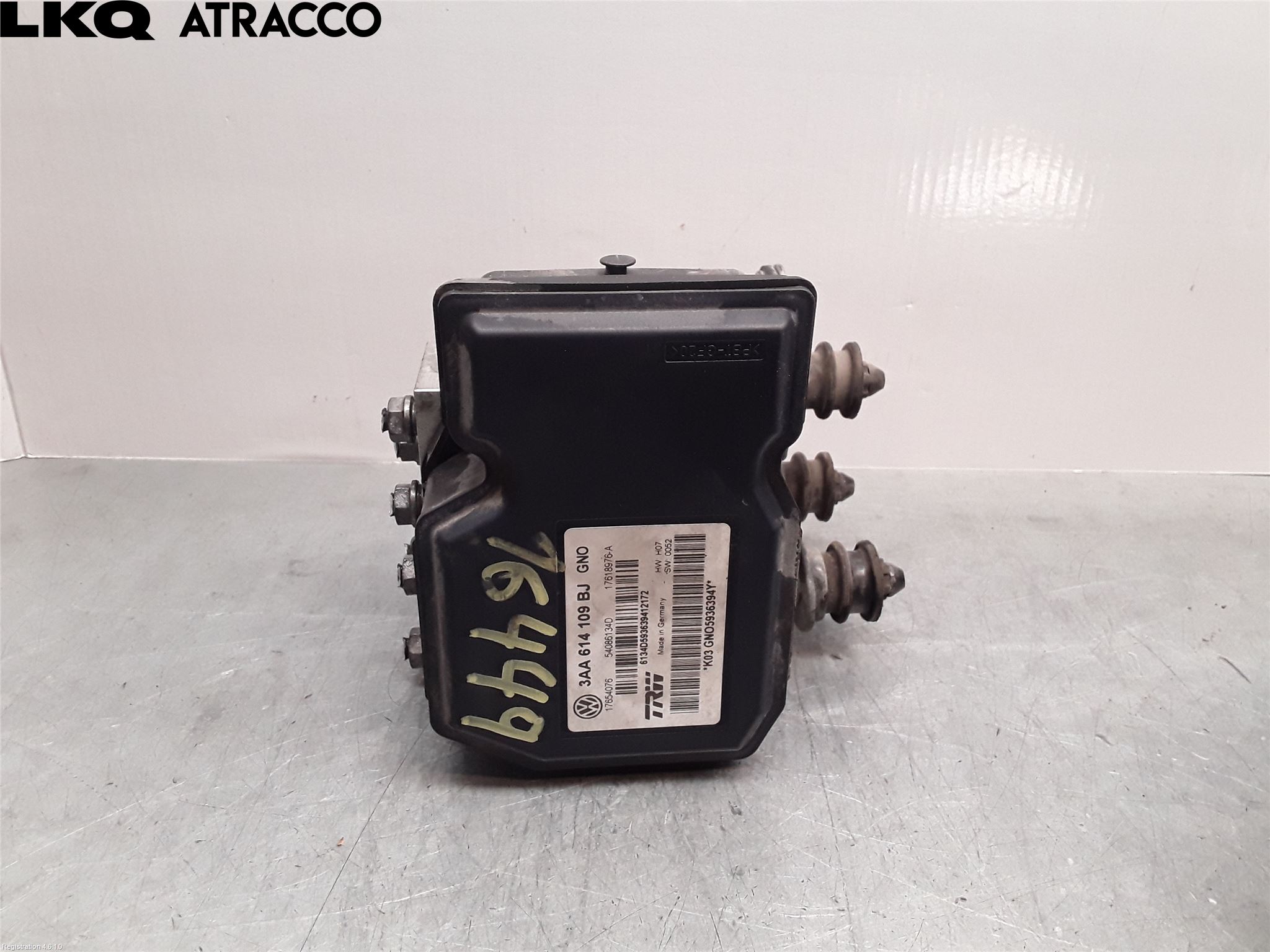 Volkswagen VW PASSAT 11-14 Abs Hydraulikkpumpe