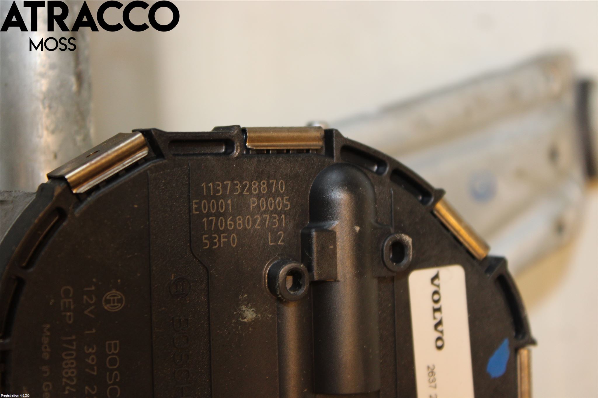 Volvo XC90/RECHARGE 16- Viskermotor Frontrute