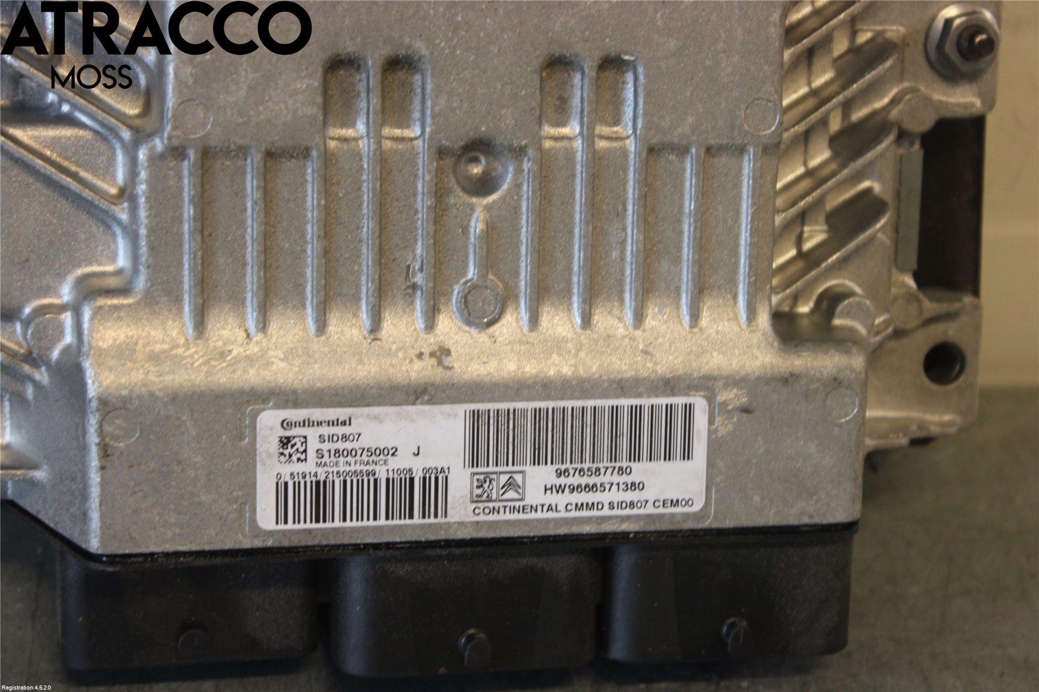 Peugeot 3008 09-16 Styreenhet Innsprøytning