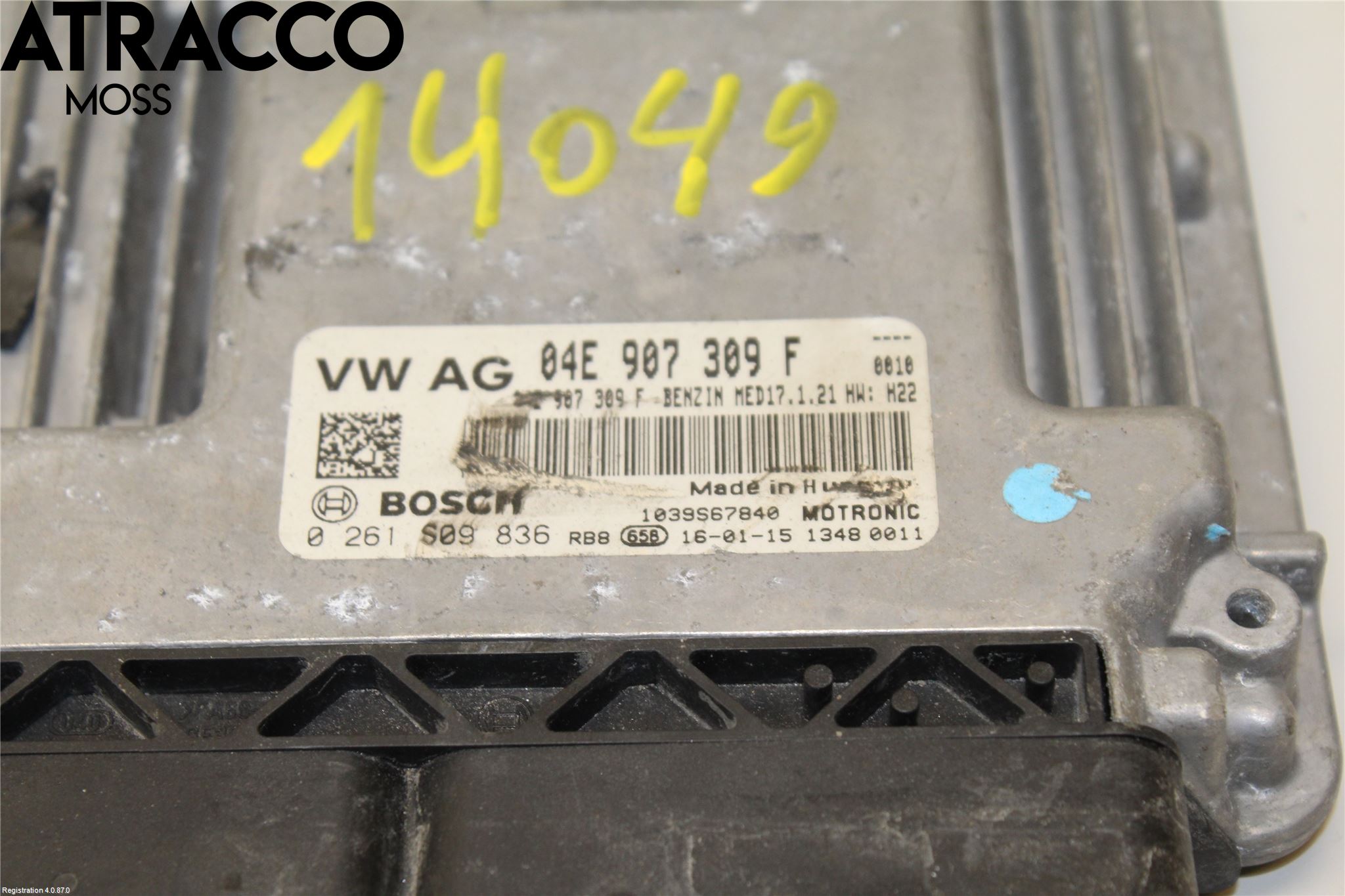 Volkswagen VW GOLF / E-GOLF VII 13-20 Styreenhet Innsprøytning