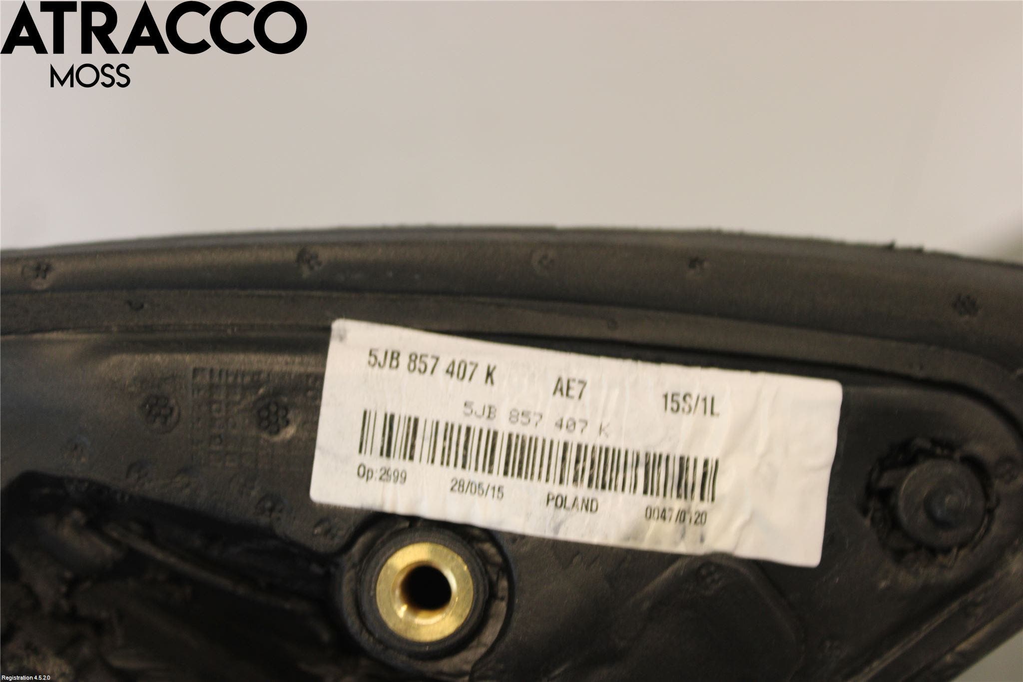 Skoda RAPID Speil V M-El Justering