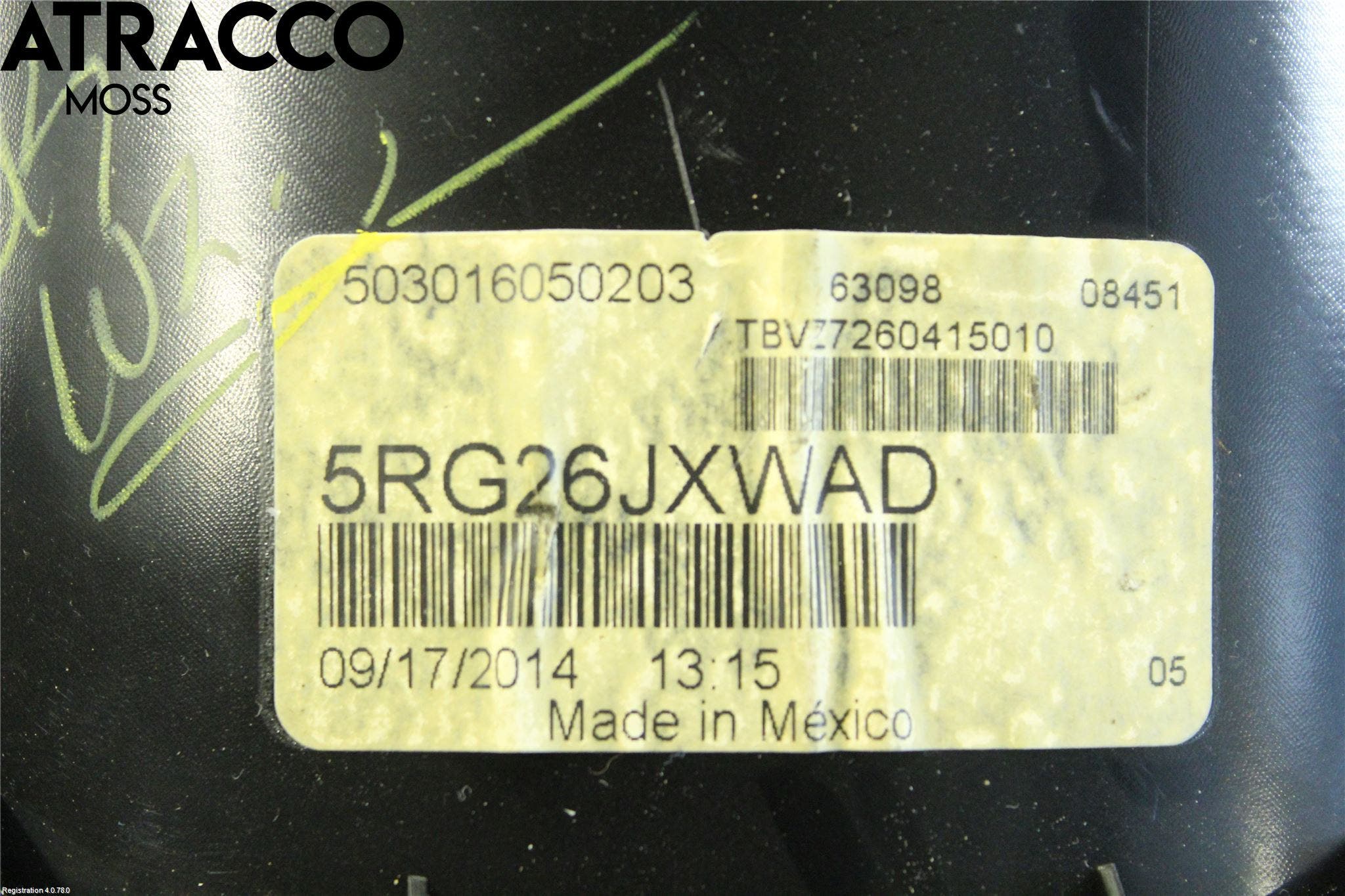 Fiat 500 07- Instr Kombinert