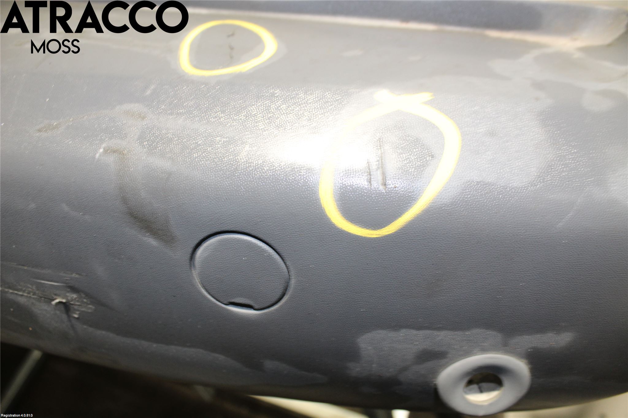 Volkswagen VW CADDY      04-10 Støtfanger Bak