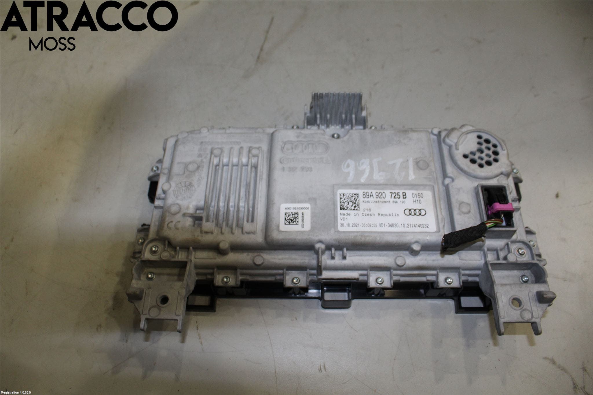 Audi Q4 E-TRON FZ 22- Instr Kombinert