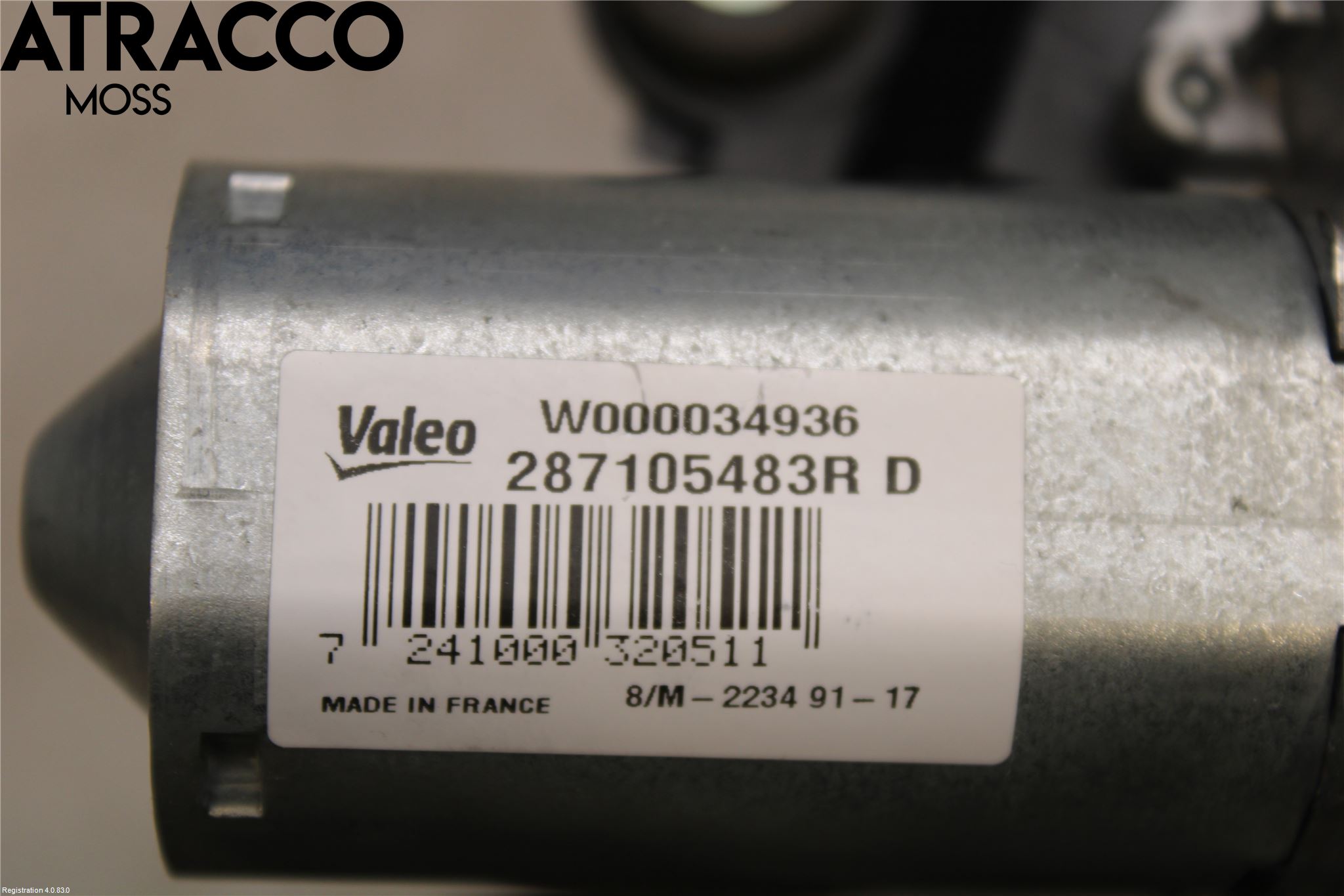 Renault ZOE/E-TECH 13- Viskermotor Bakluke