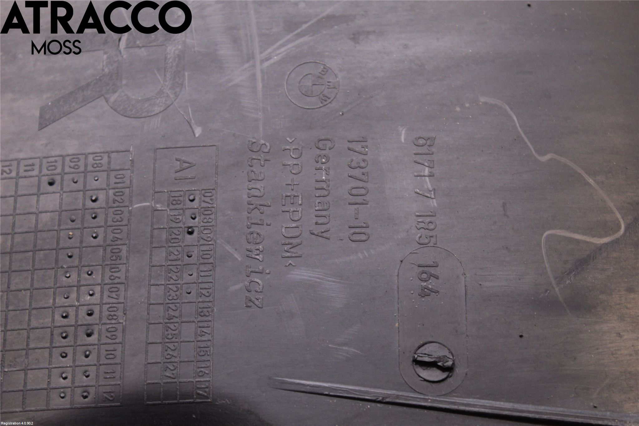 BMW 7 F01/02/03/04 09-15 Skjerm Indre