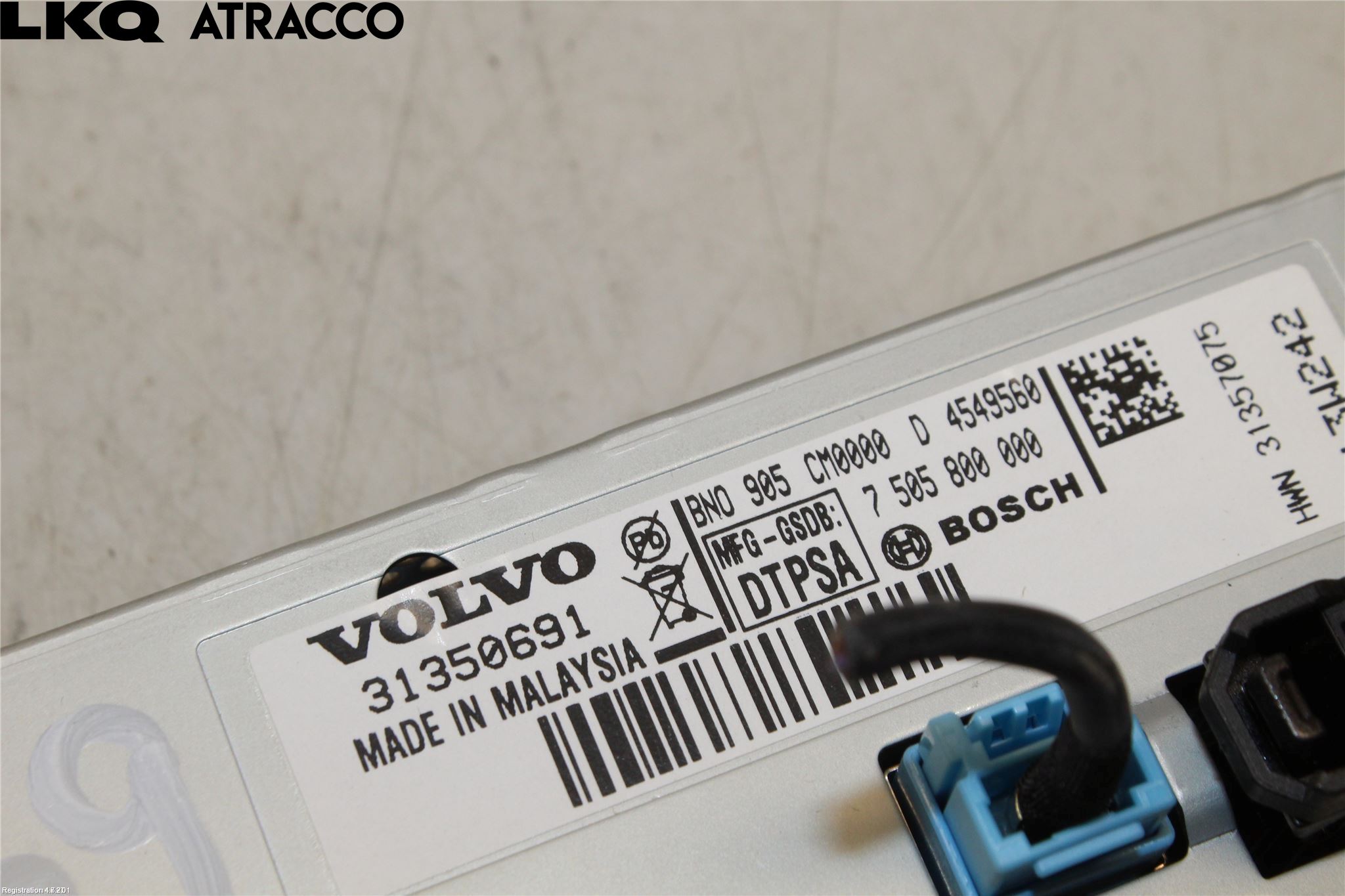 Volvo V60 14-18 Multifunktionsdisplay