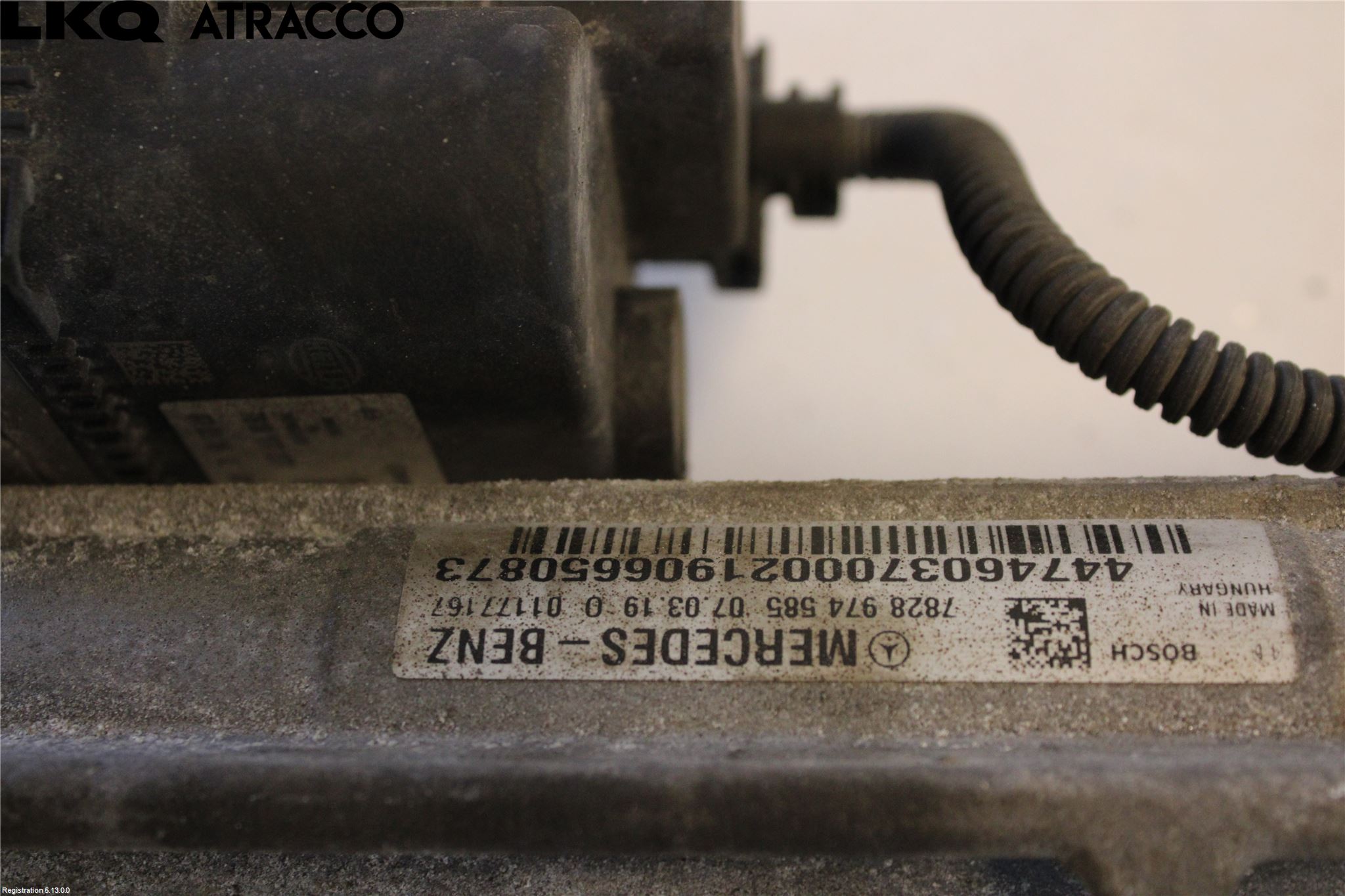 Skoda KAROQ 18- Servo Snekke - Tannstang