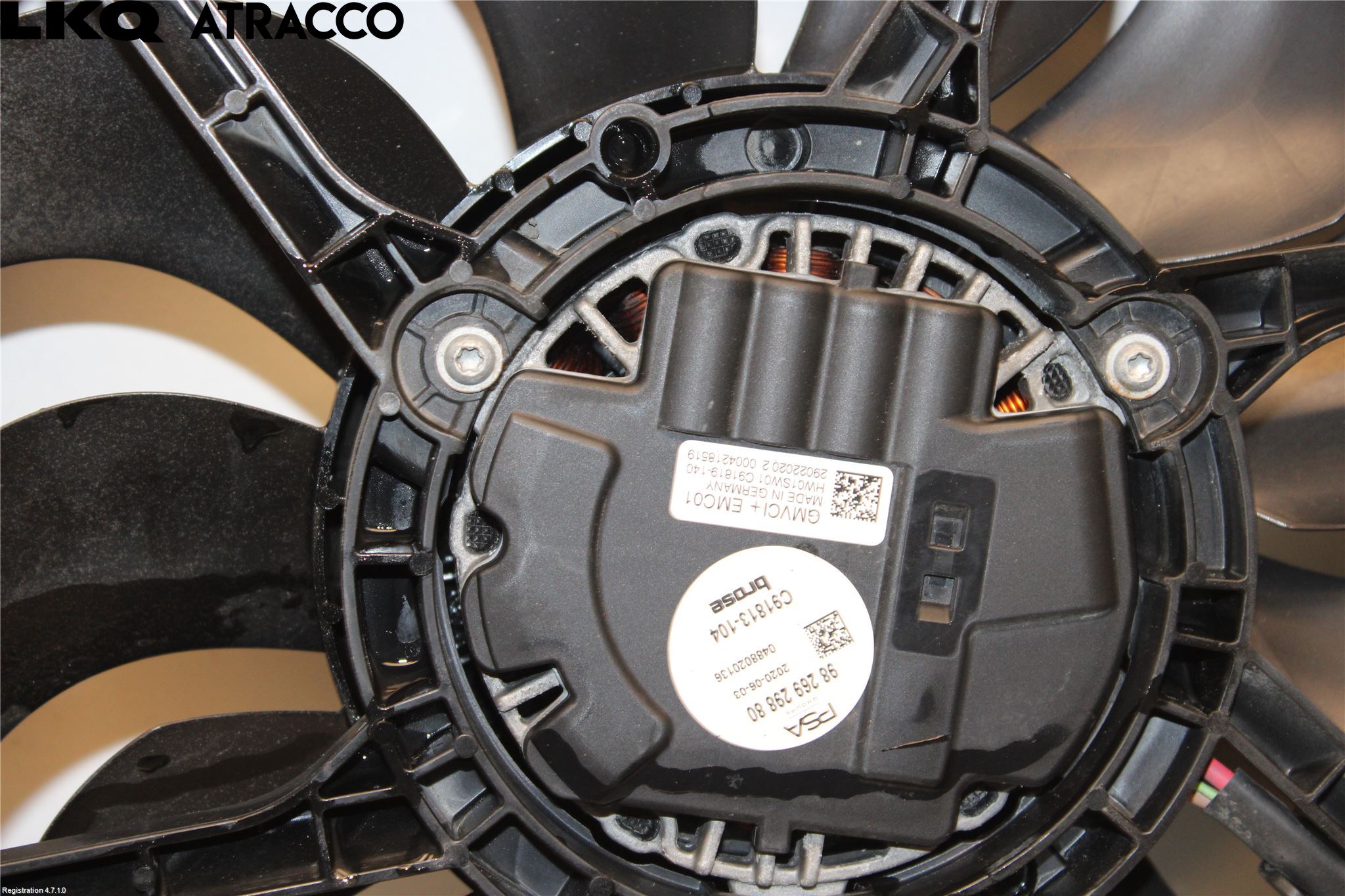 Peugeot 2008/E-2008 20- Kjølevifte Elektrisk