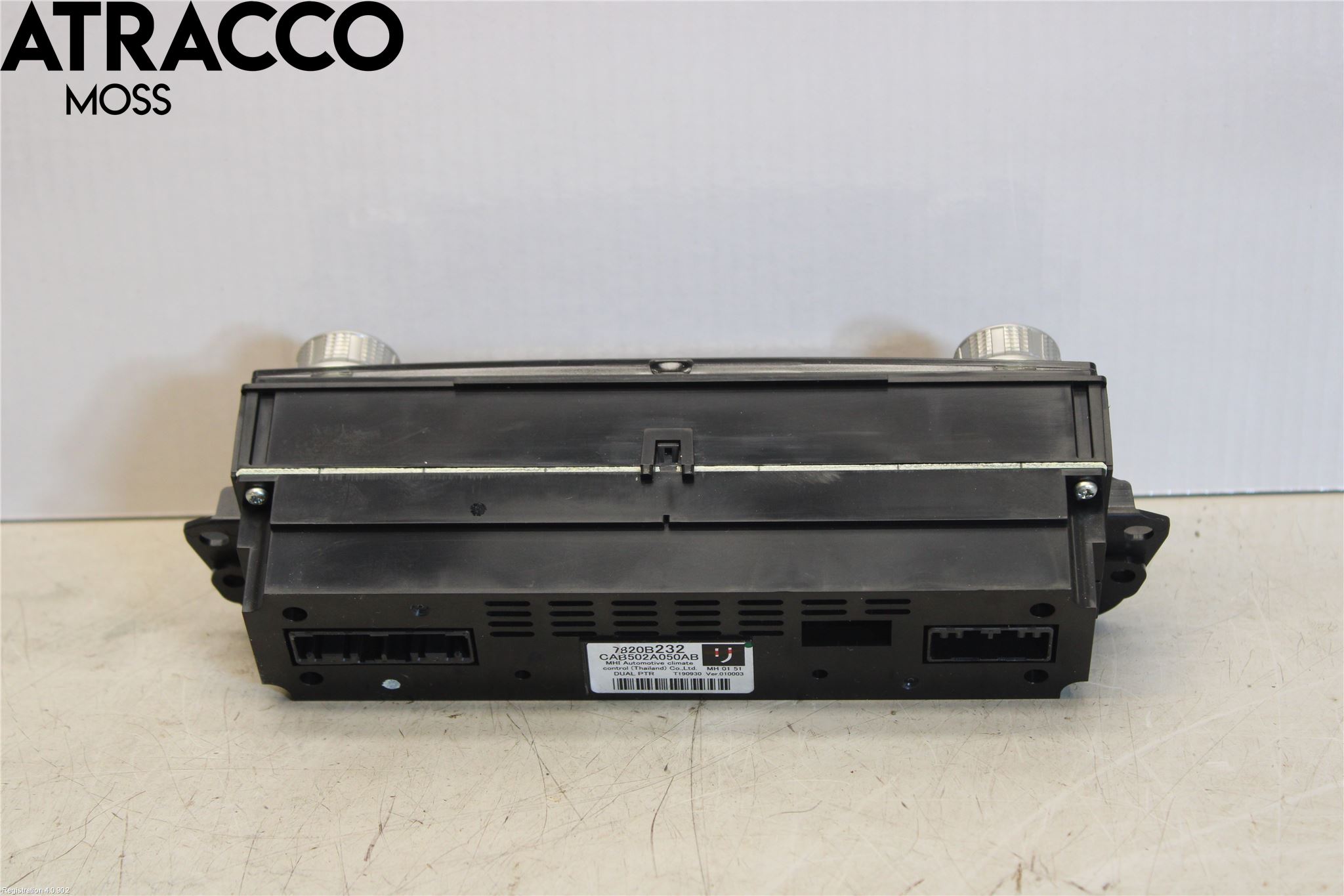 Mitsubishi OUTLANDER 13-21 Varme Ac Betjening-Display