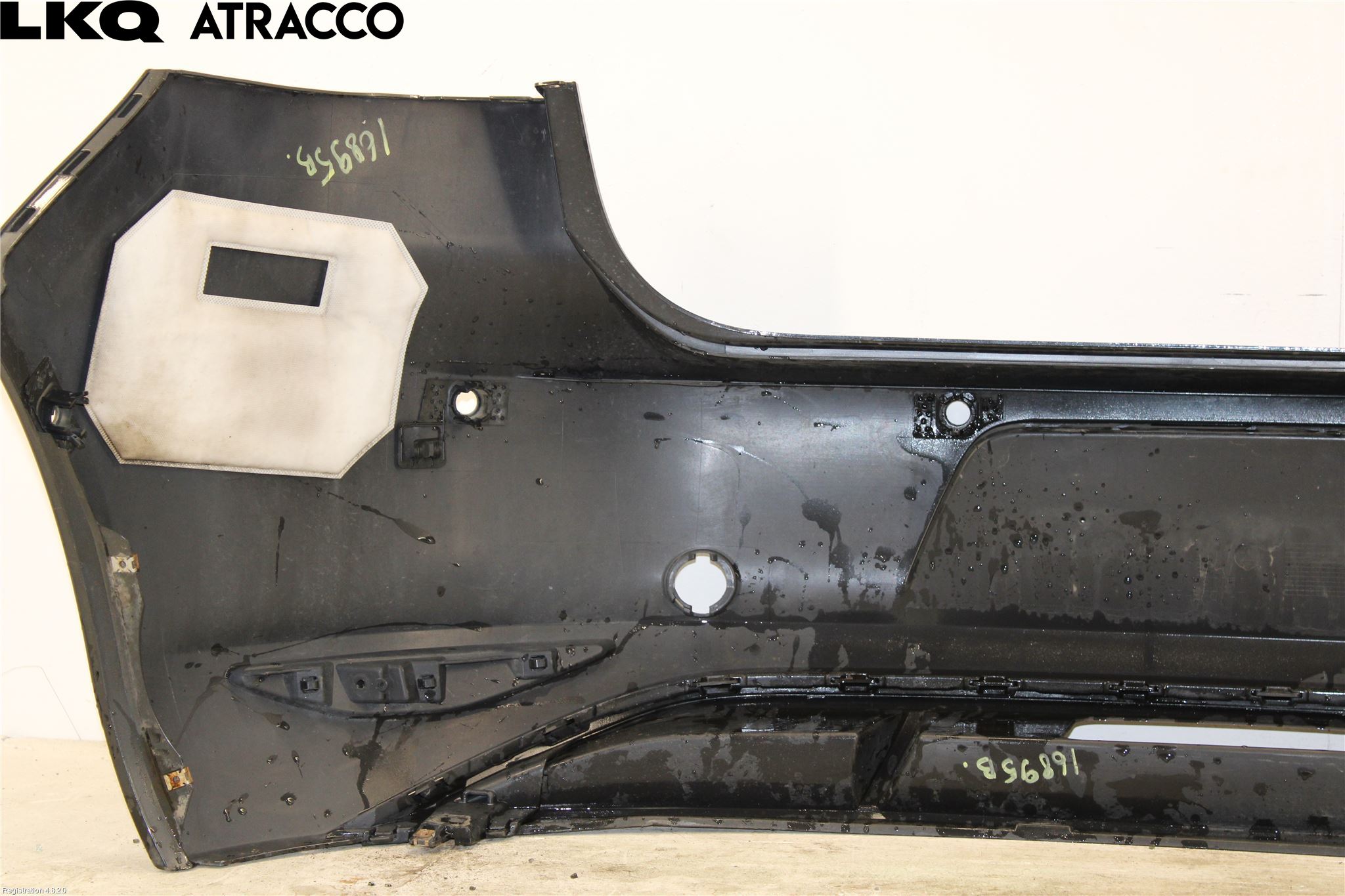 Volkswagen VW GOLF / E-GOLF VII 13-20 Støtfanger Bak