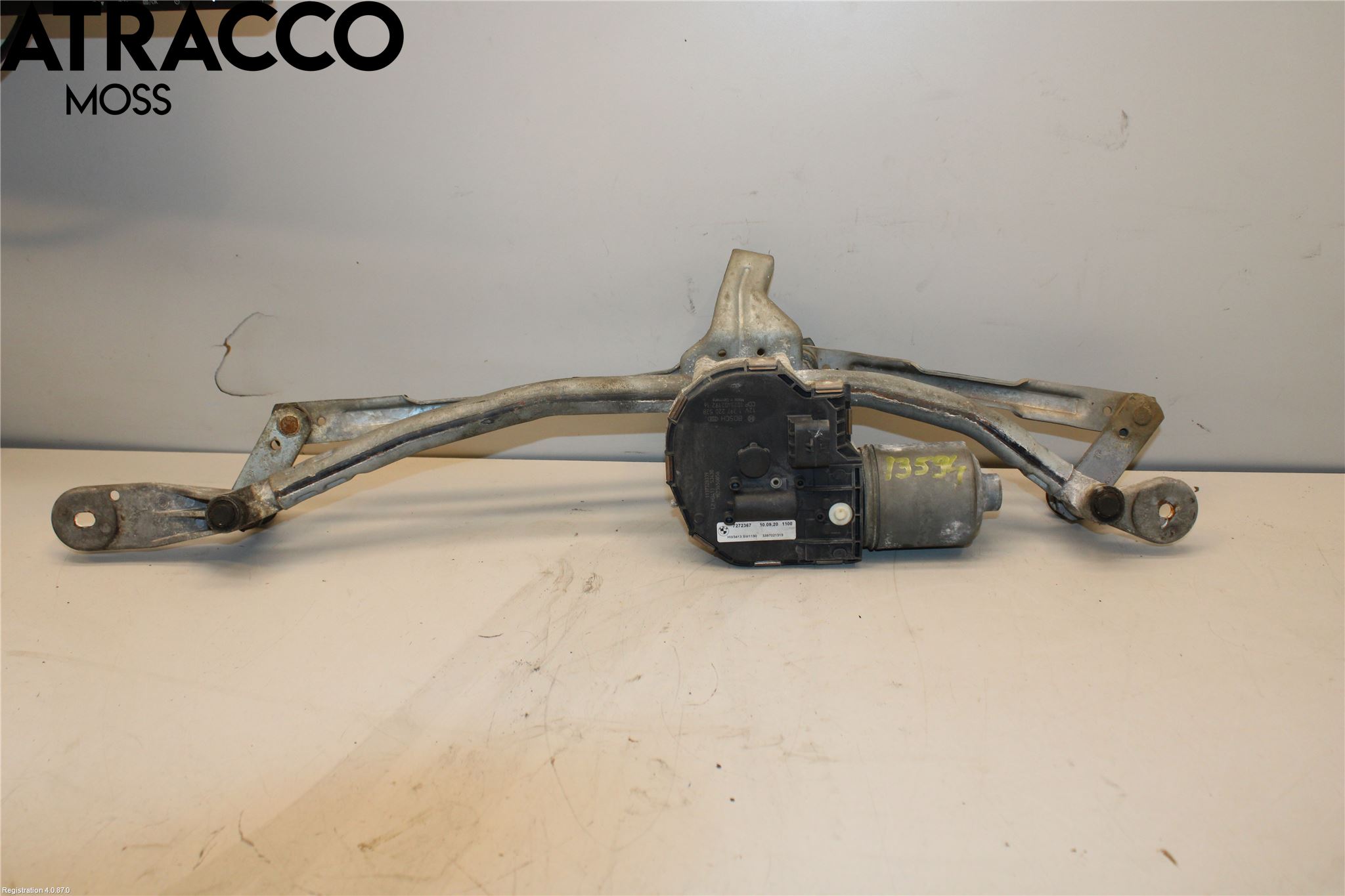 BMW 5 F10/F11/F18 09-17 Viskermotor Frontrute