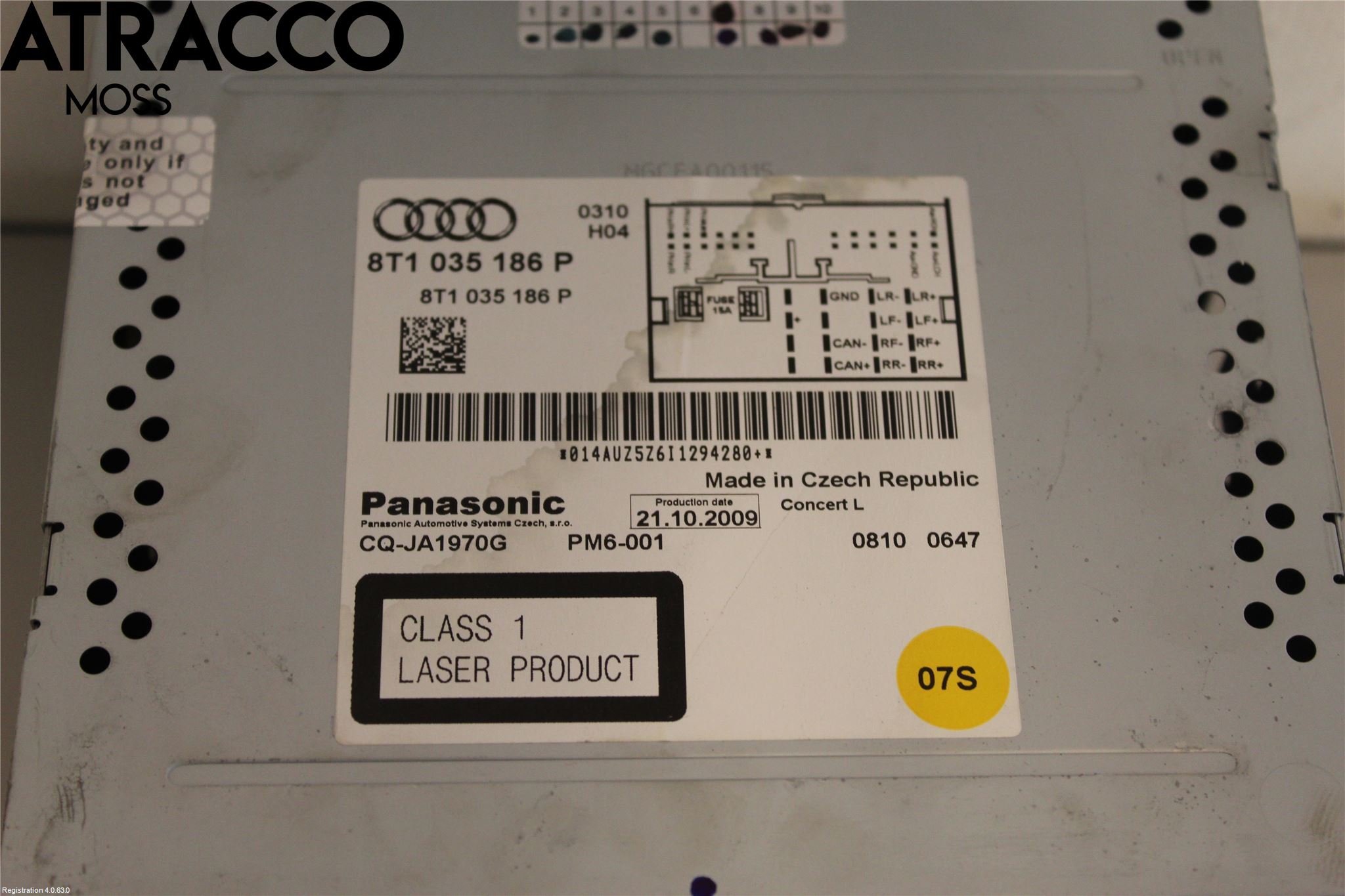 Audi A4 ALLROAD 09-16 Stereo Radio Med Cd