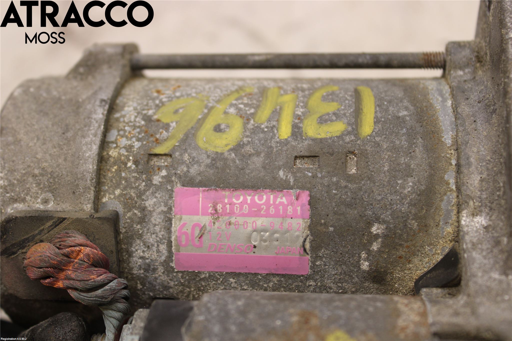 Toyota RAV4 13-18 Startmotor Diesel