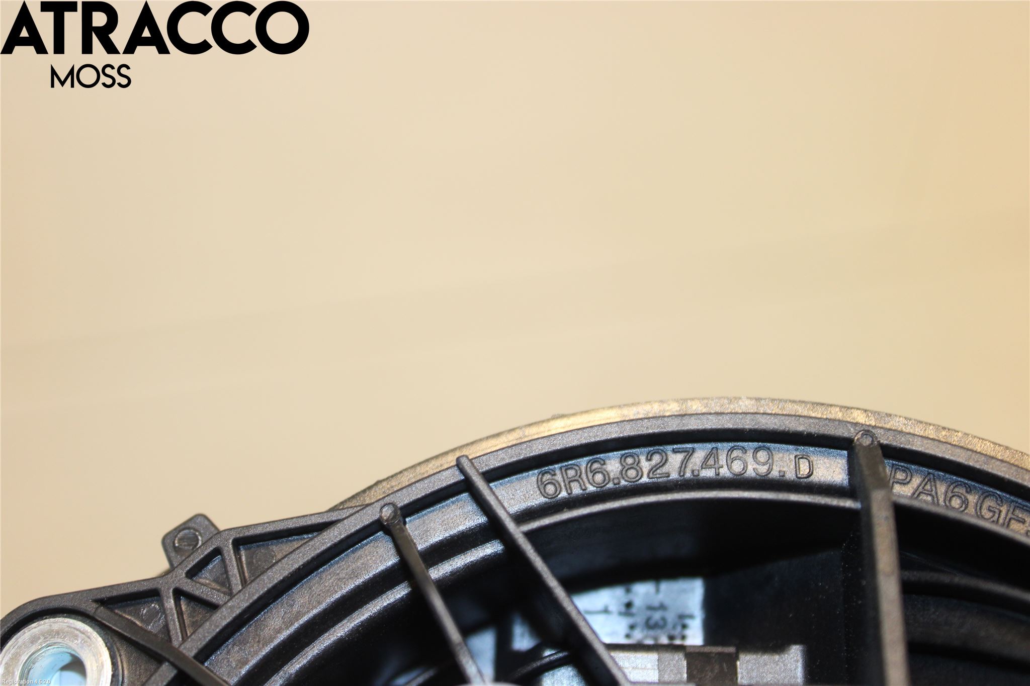 Volkswagen VW POLO 10-17 Bakluke Handtak Ytre