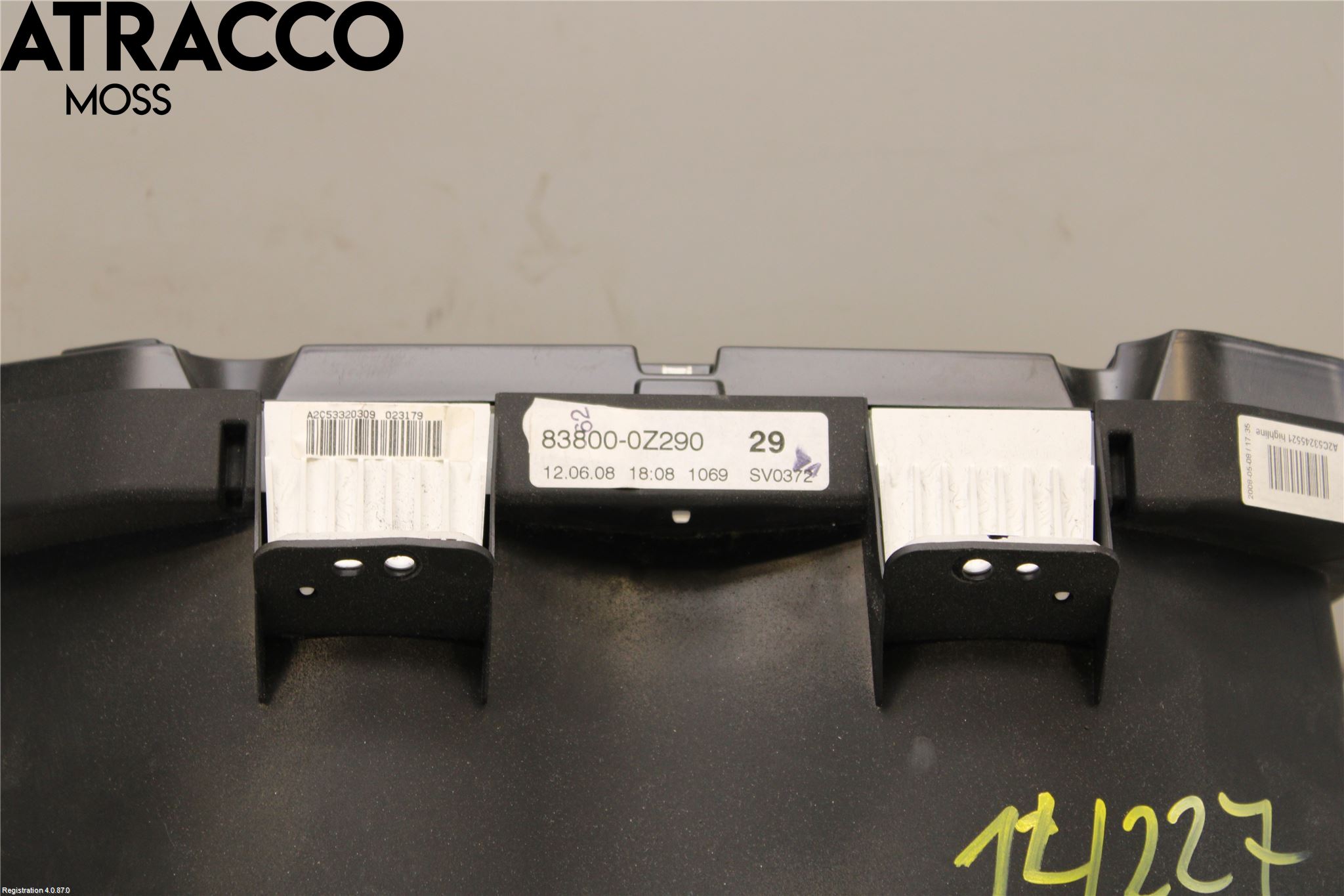 Toyota AURIS 10-12 Instr Kombinert