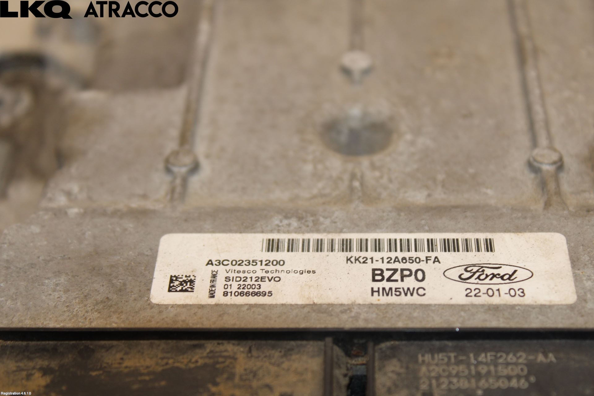 Ford TRANSIT/TOURNEO CUSTOM 13-24 Styreenhet Innsprøytning