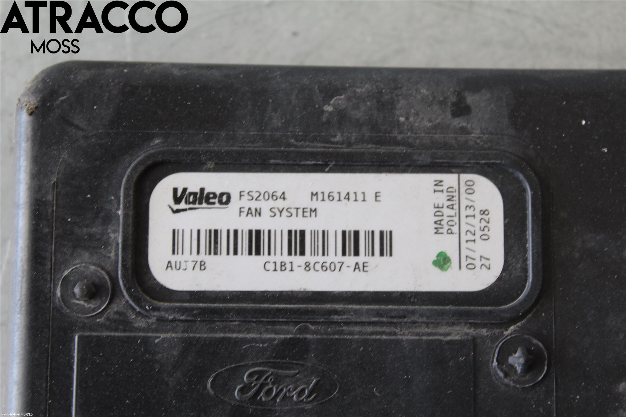 Ford FIESTA 13-17 Kjølevifte Elektrisk