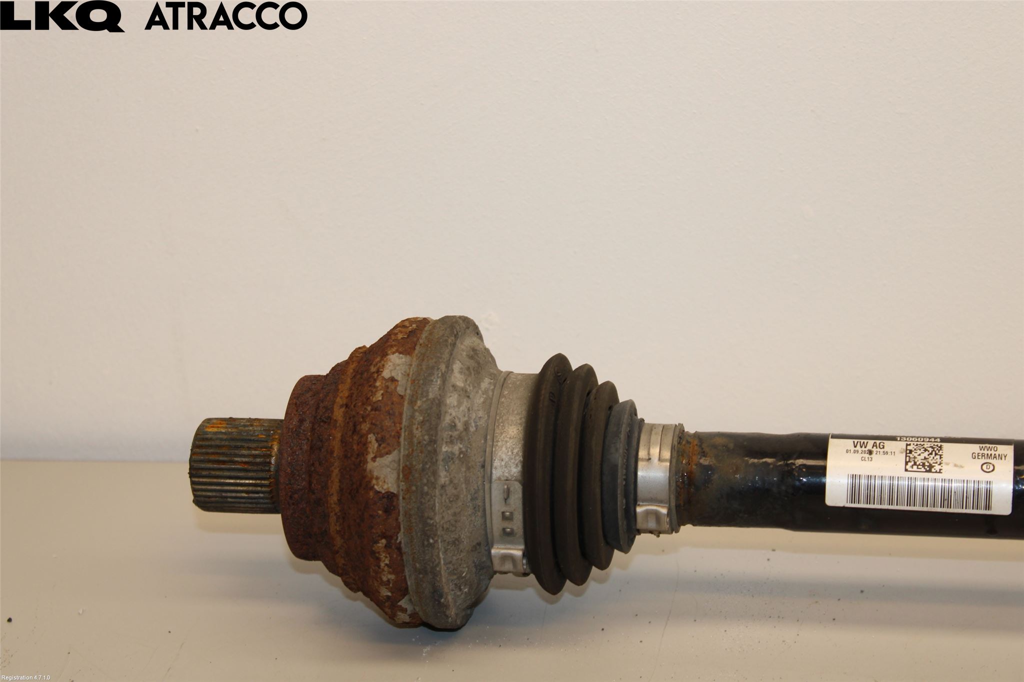 Volkswagen VW ID.4 21- Drivaksel Bak Kompl Venstre