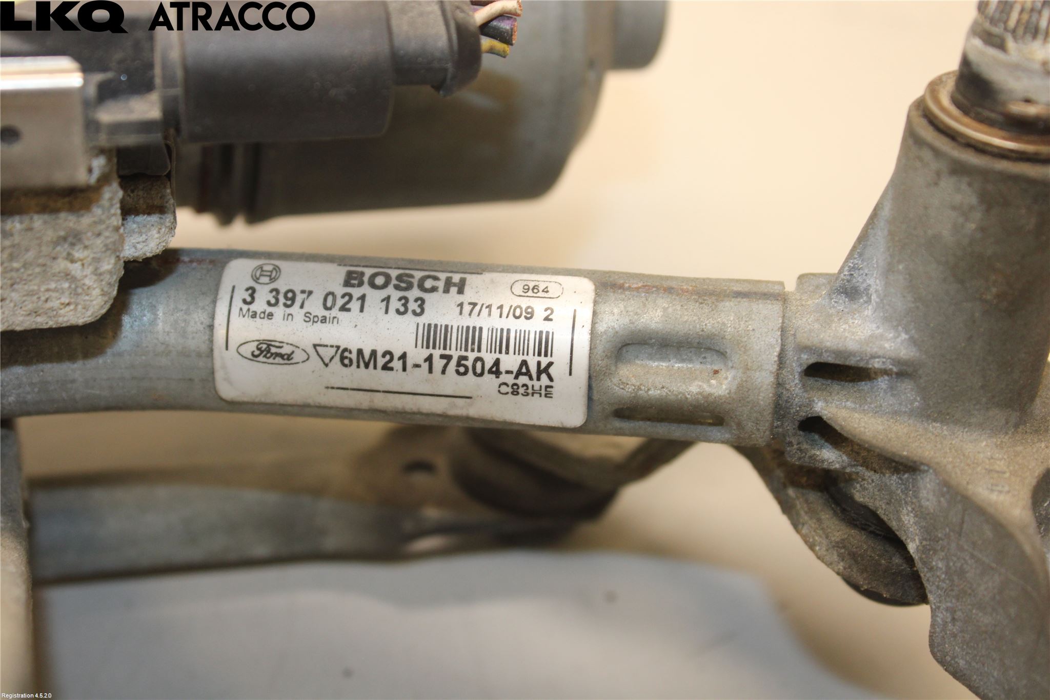 Ford S-MAX 06-15 Viskermotor Frontrute