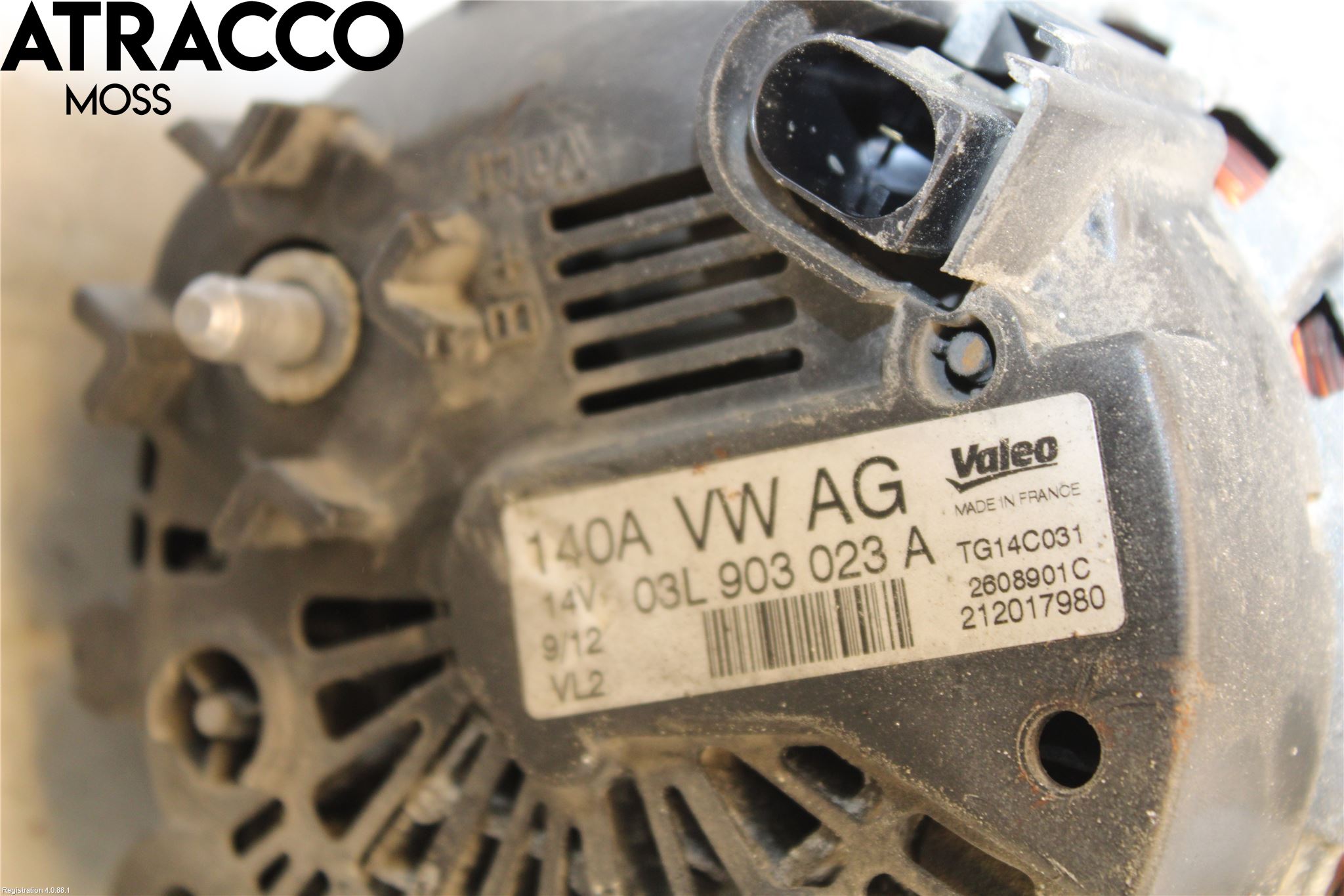 Volkswagen VW TIGUAN 07-16 Dynamo