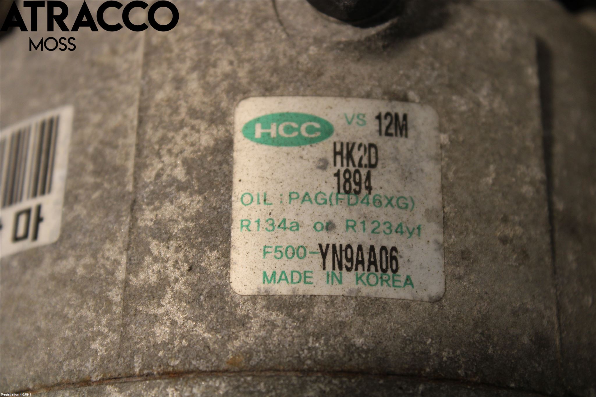 Hyundai ix20 Varme Ac Kompressor