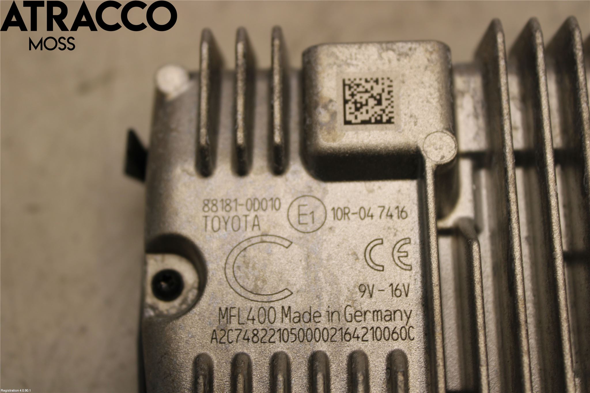 Toyota YARIS XP130 15-20 Sensor Kollisjonsbeskyttelse