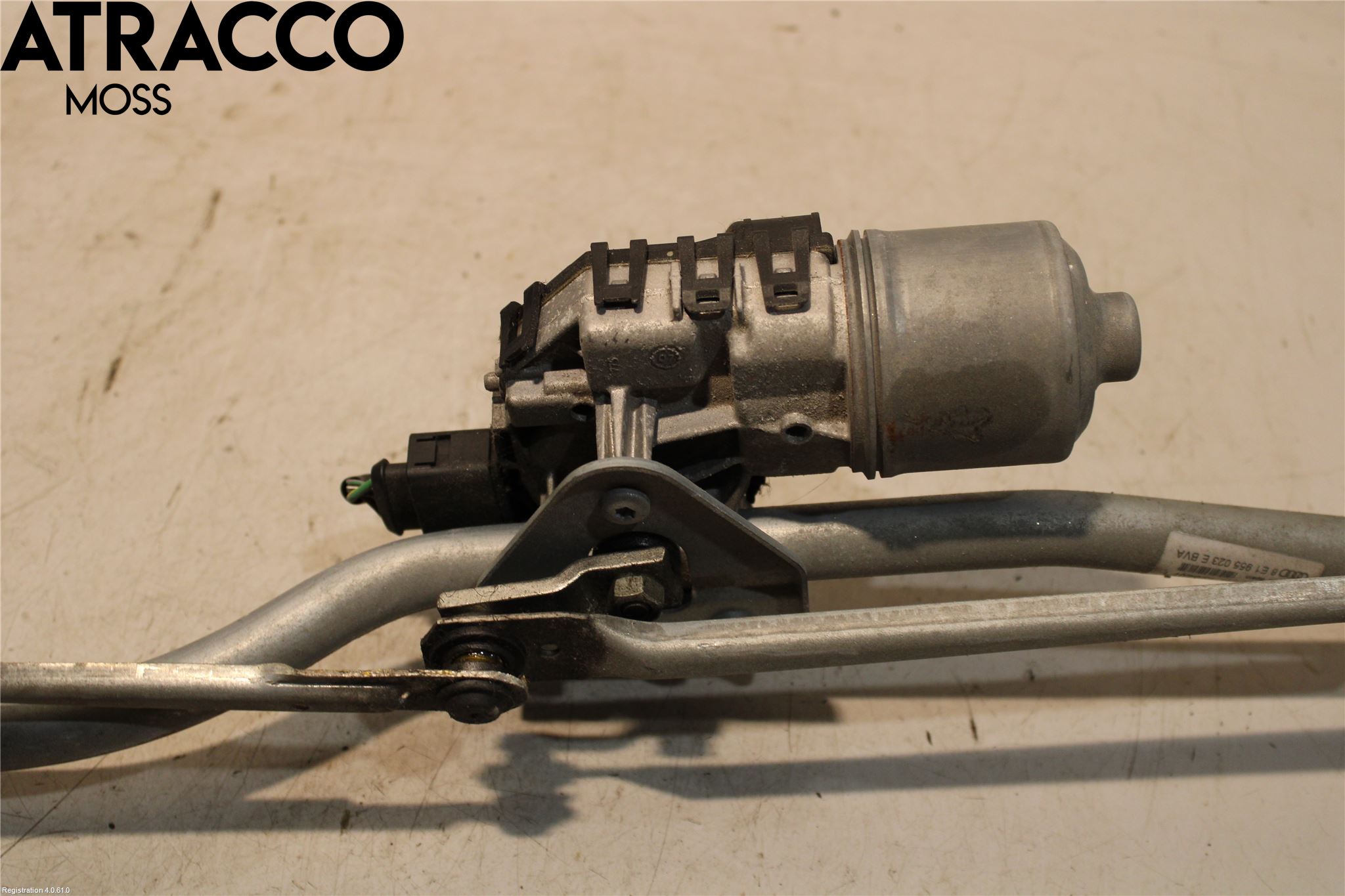 Audi A4/S4 05-07 Viskermotor Frontrute