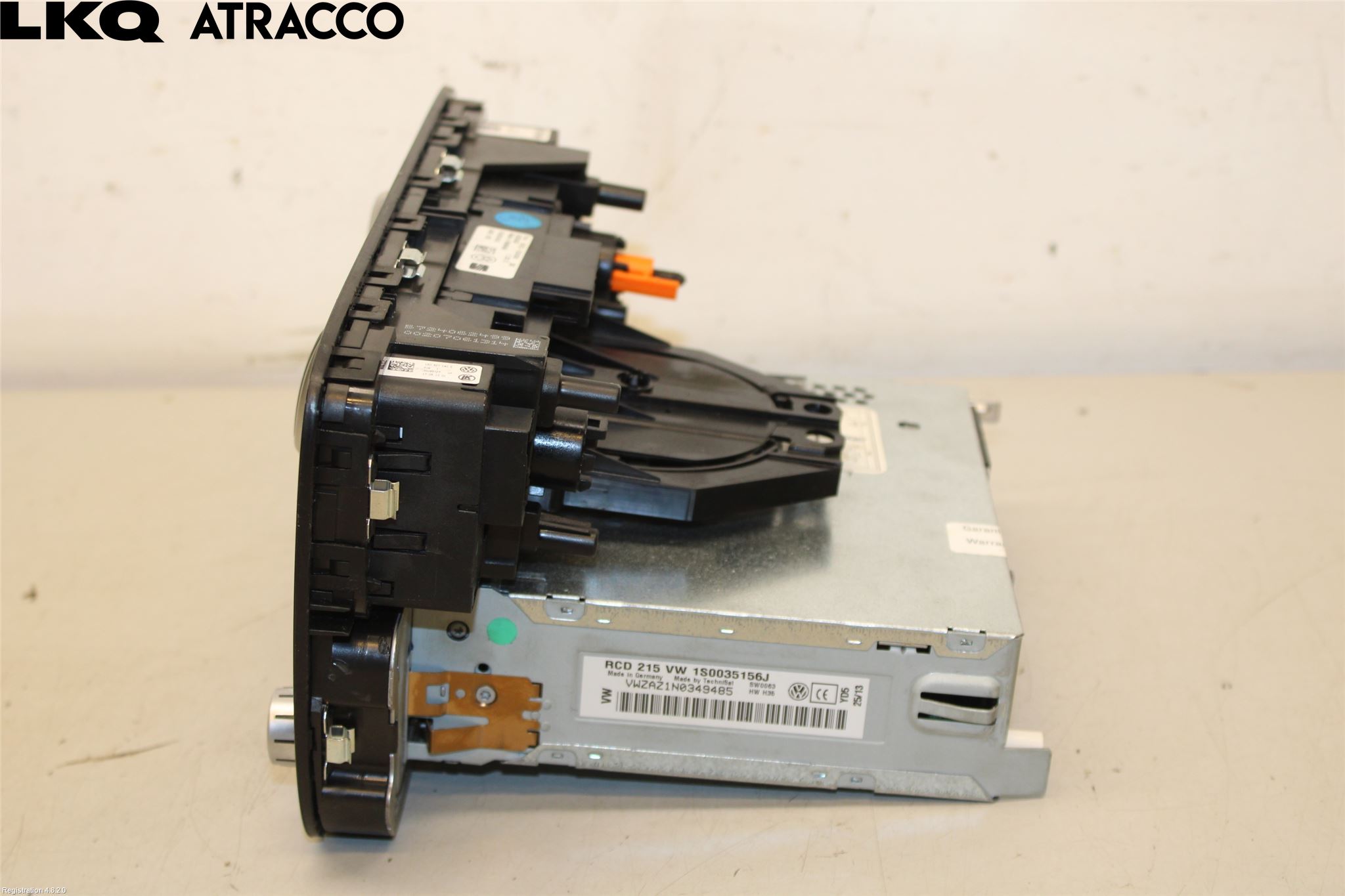 Volkswagen VW UP! / E-UP! Stereo Radio Med Cd