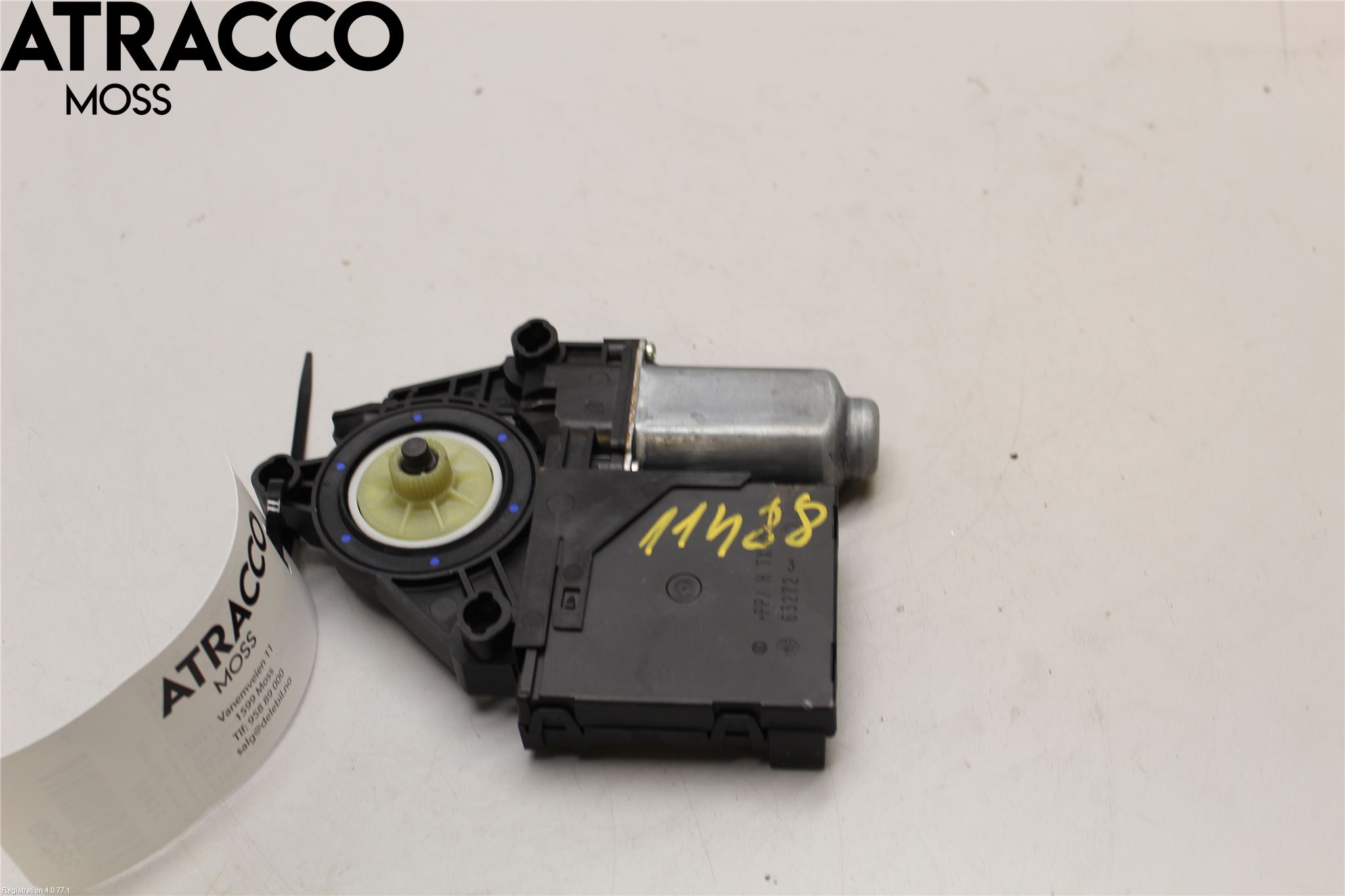 Volkswagen VW TOURAN 10-15 Vindusheismotor