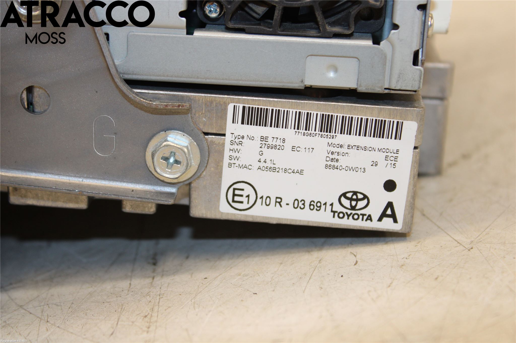 Toyota AVENSIS 09-15 Stereo Radio Med Cd