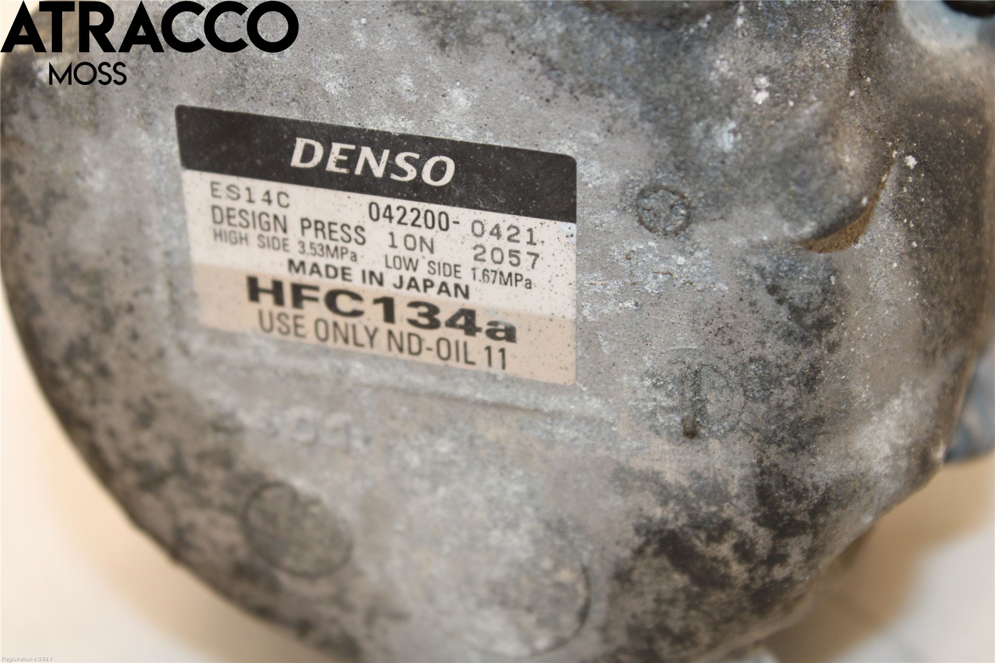 Toyota AURIS 10-12 Varme Ac Kompressor