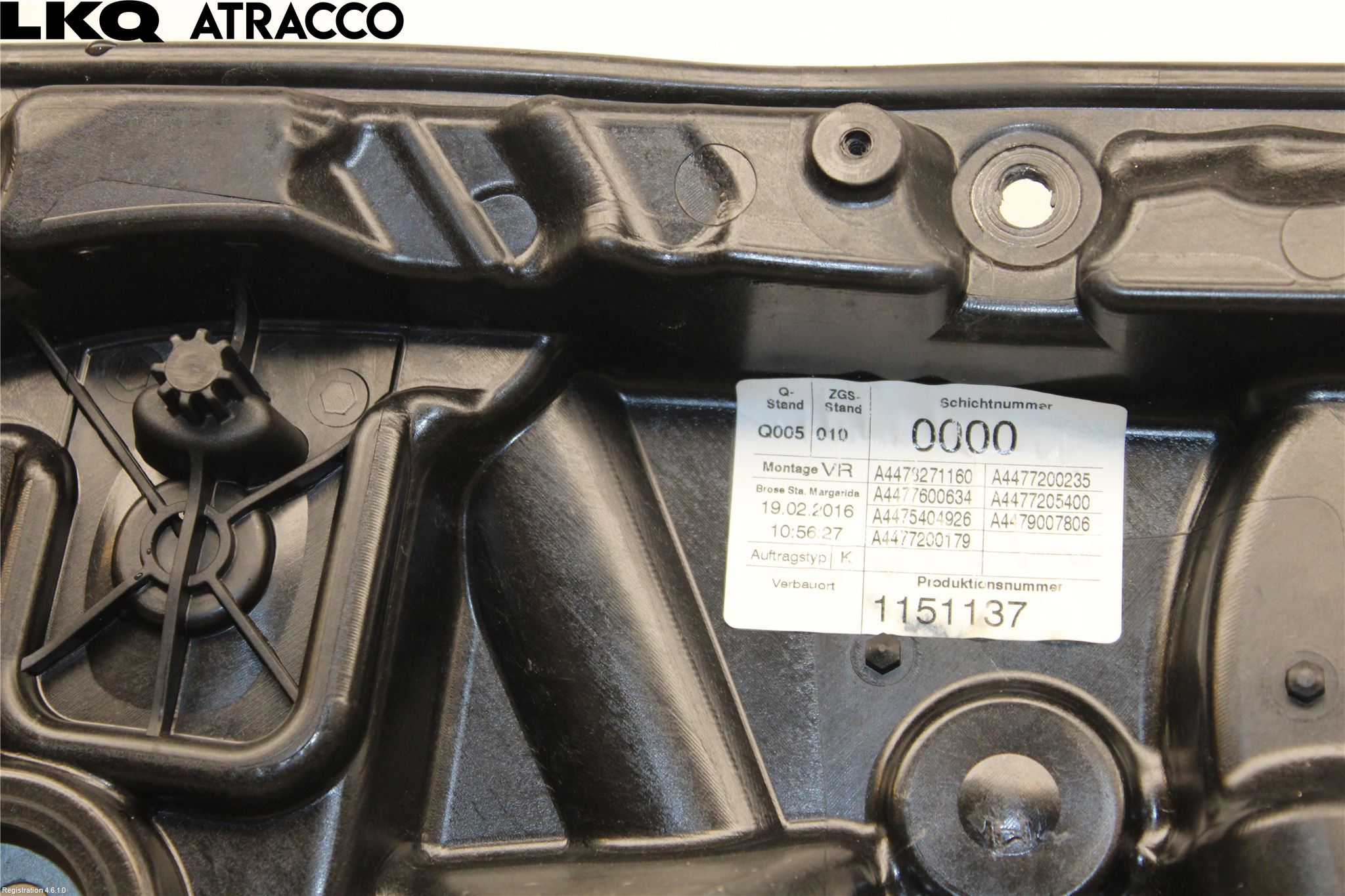 Mercedes-Benz MB VITO/V-KLASS (W640,W447,W448) 14- Vindusheis El Komp