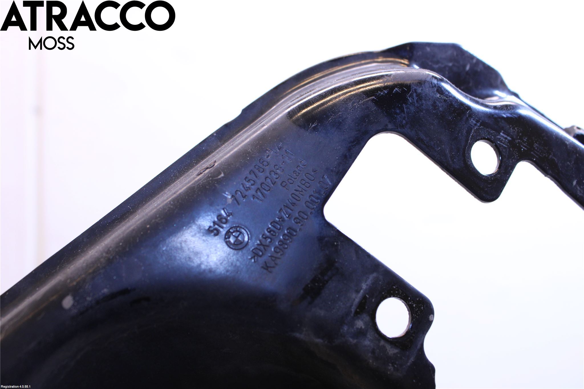 BMW 3 GT F34 13-19 Frontplate Øvre