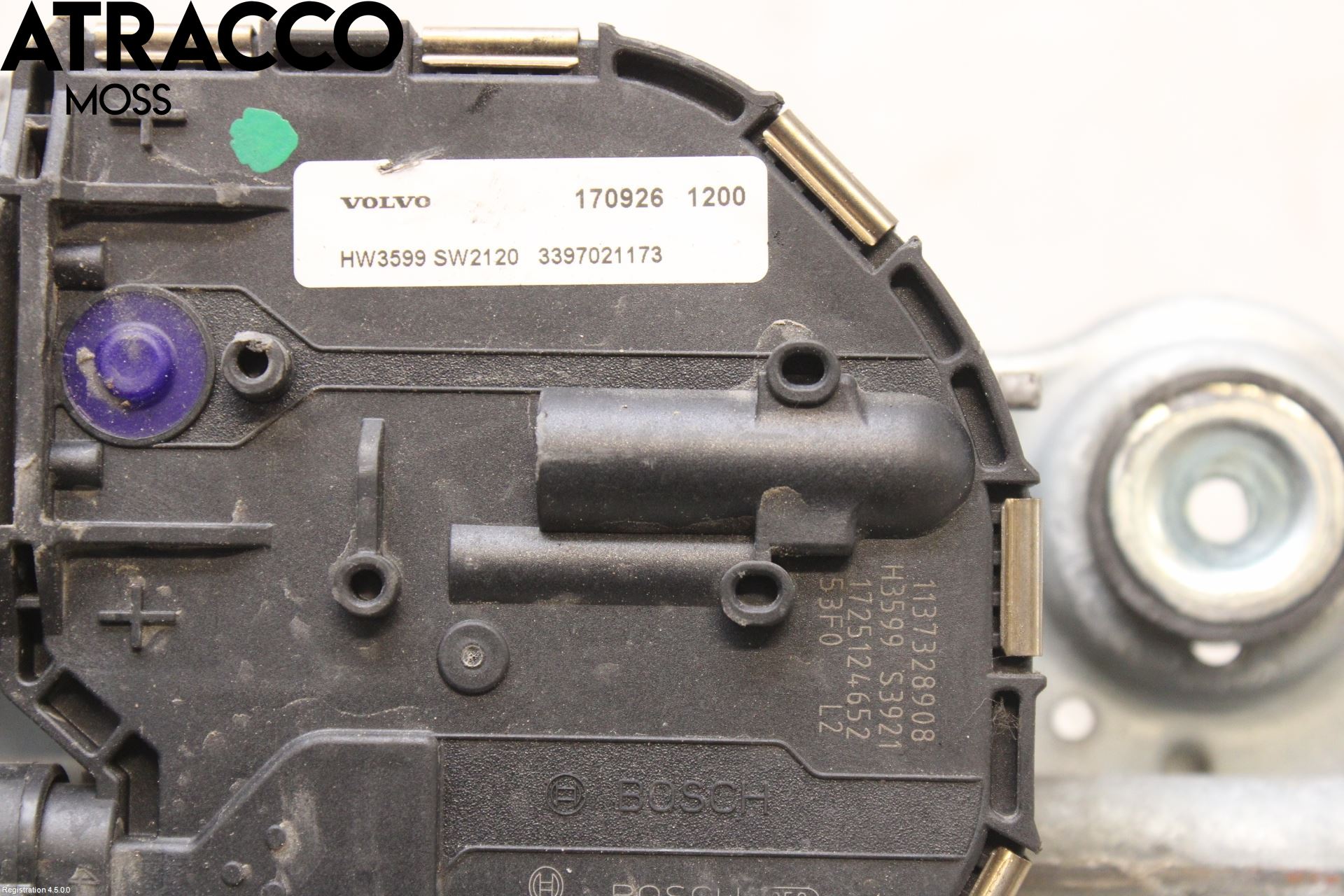 Volvo V60 14-18 Viskermotor Frontrute