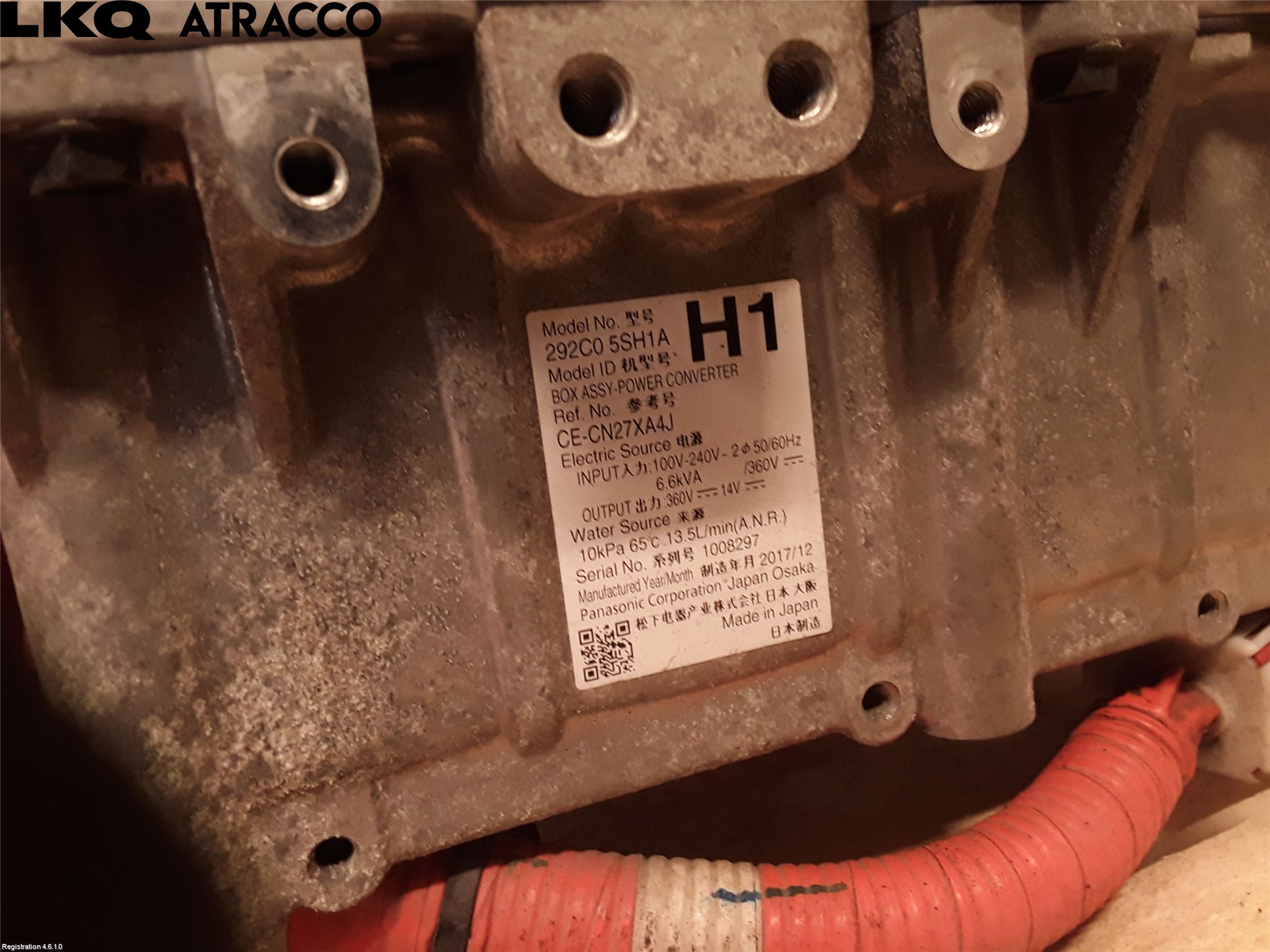 Nissan LEAF 18- Dc-Cd Omformer Hybrid