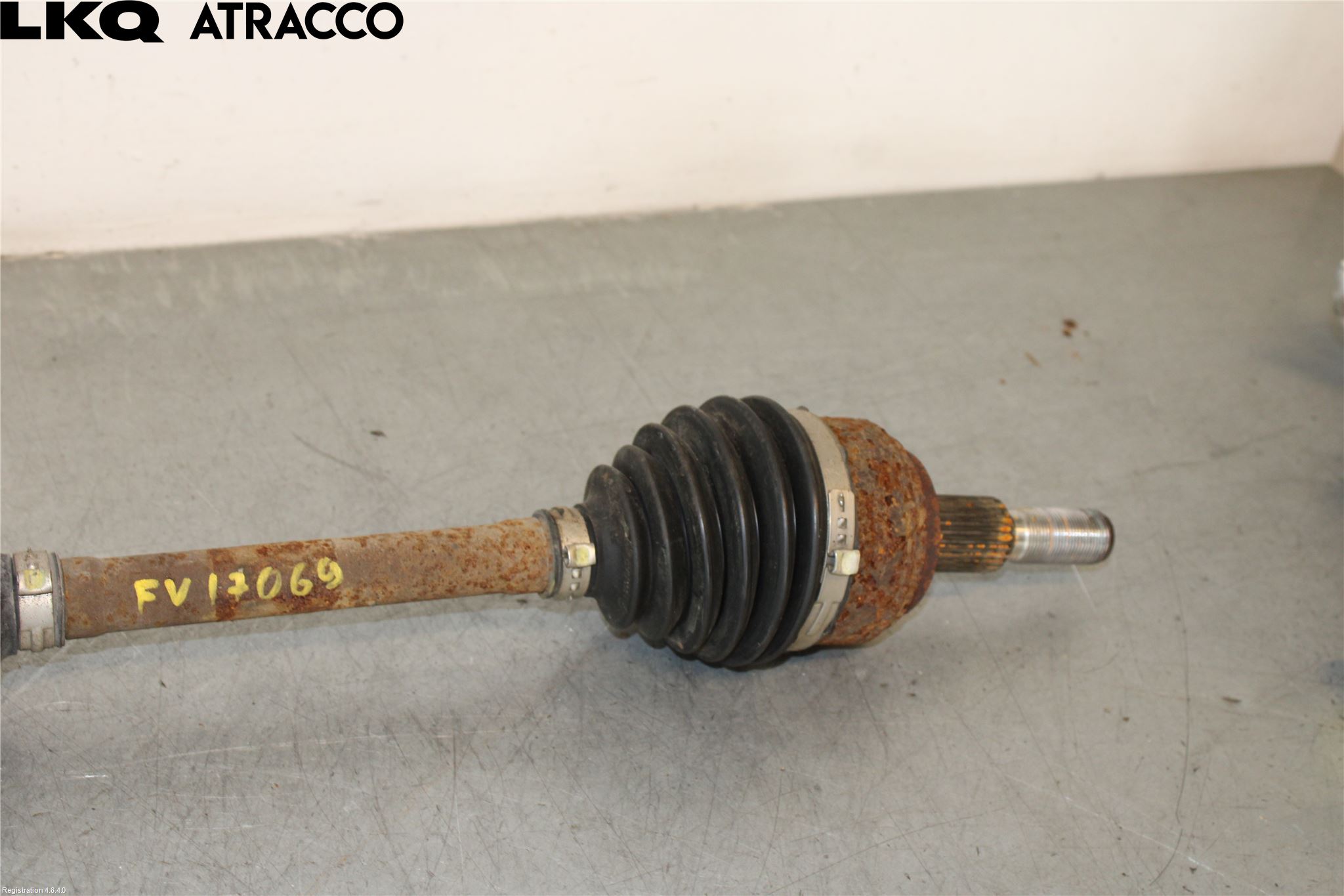 Ford TRANSIT/TOURNEO CONNECT 13-22 Drivaksel Foran Kompl Venstre