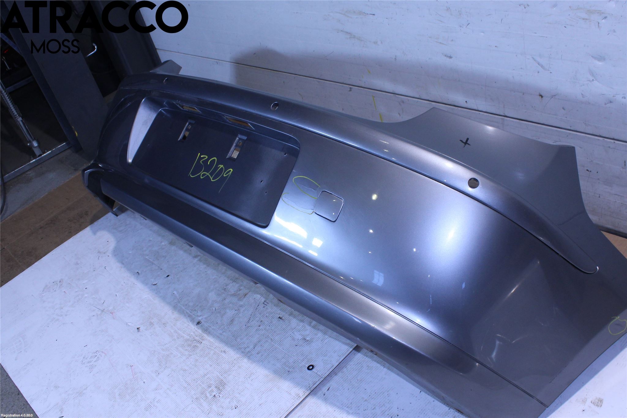 BMW X1 E84 10-15 Støtfanger Bak Overtrekk