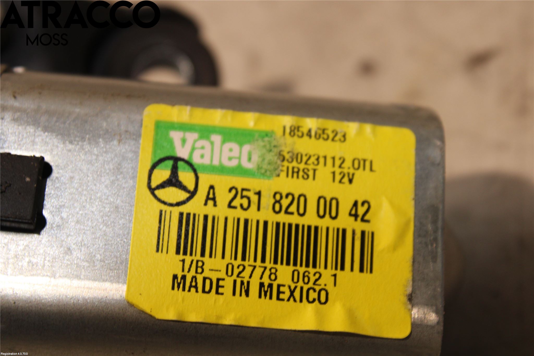 Mercedes-Benz MB R-KLASS (W251) 05-13 Viskermotor Bakluke