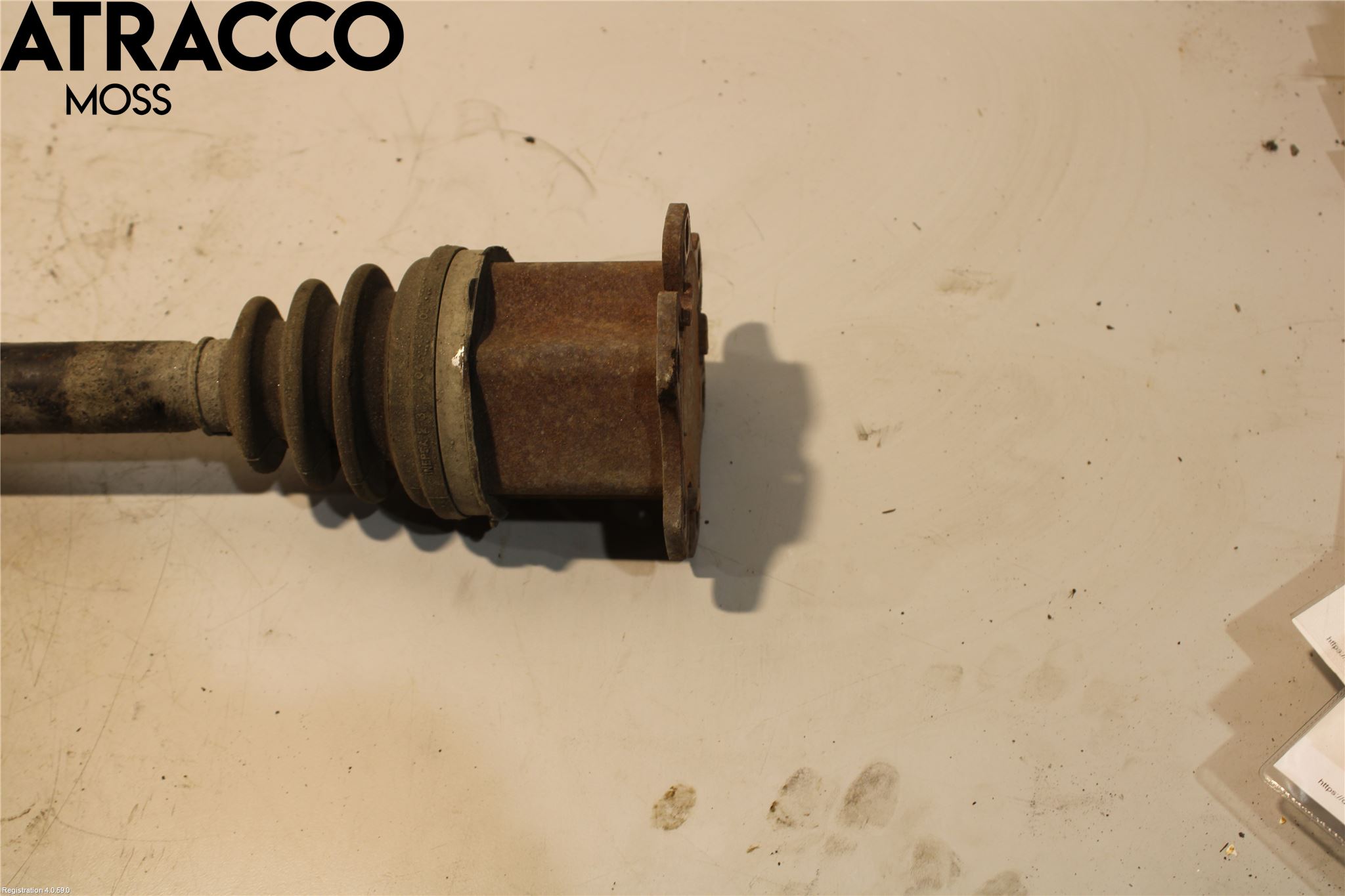 Audi A6/S6     05-11 Drivaksel Foran Kompl Venstre